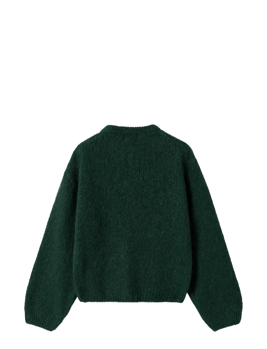 Noella - N-Kae Knit Cardigan - cardigans - bottle green - 2