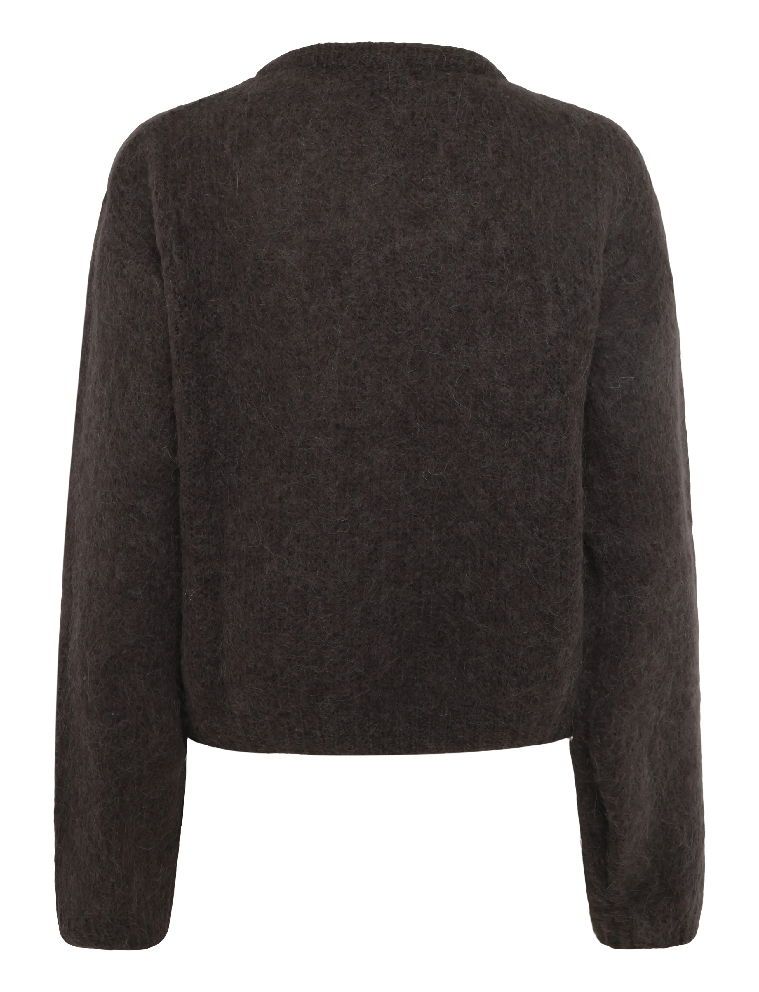 Noella - N-Kae Knit Cardigan - kardiganid - chocolate - 2