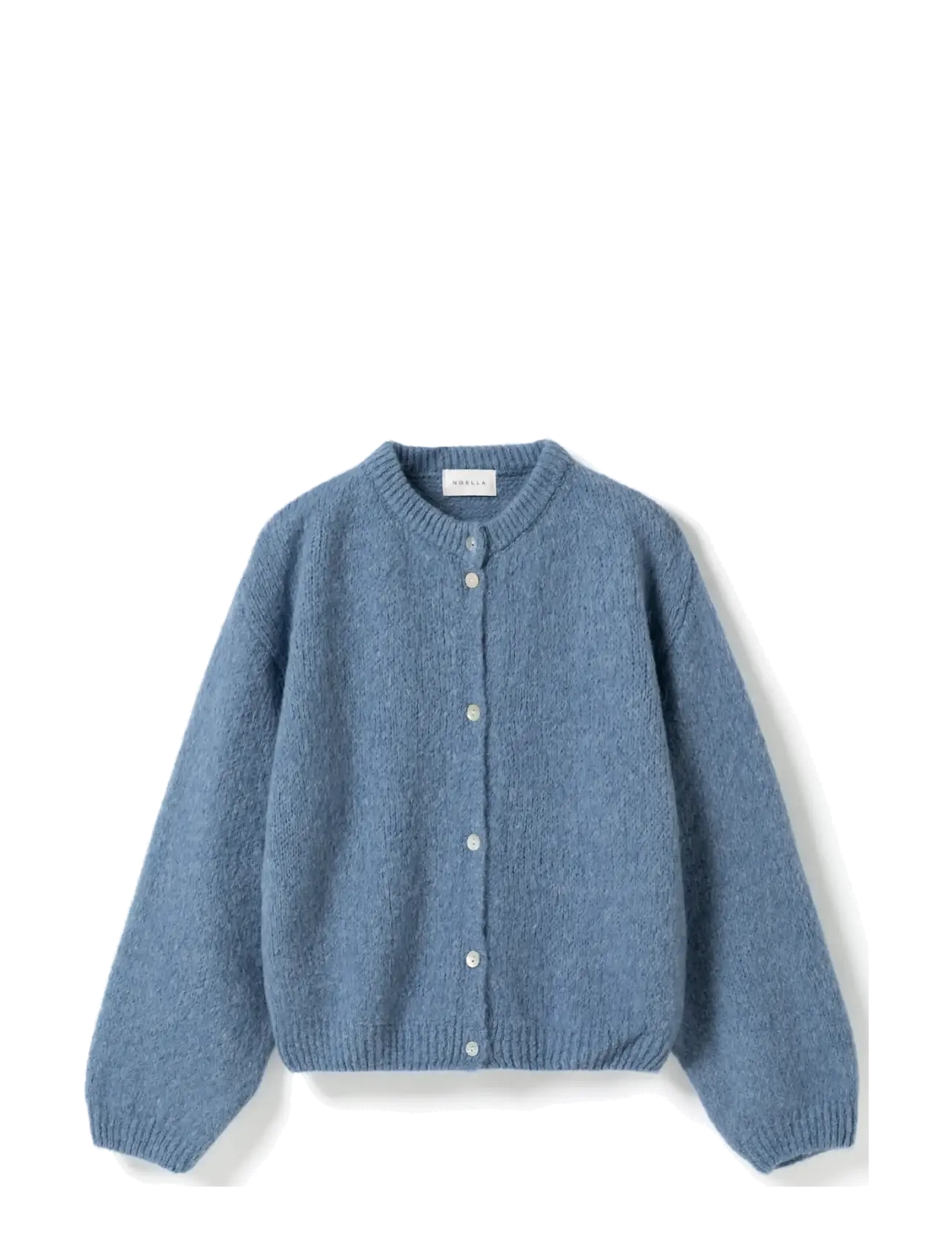 Noella N-Kae Knit Cardigan - Kudumid - JEANS MELANGE / blue