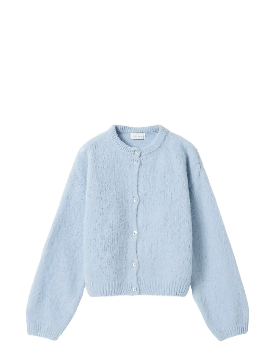 Noella - N-Kae Knit Cardigan - strickjacken - light blue - 0