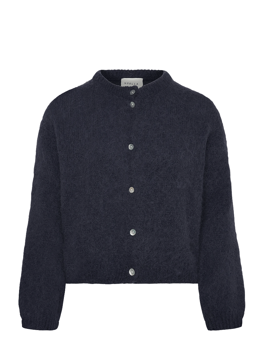 Noella - N-Kae Knit Cardigan - cardigans - navy - 1