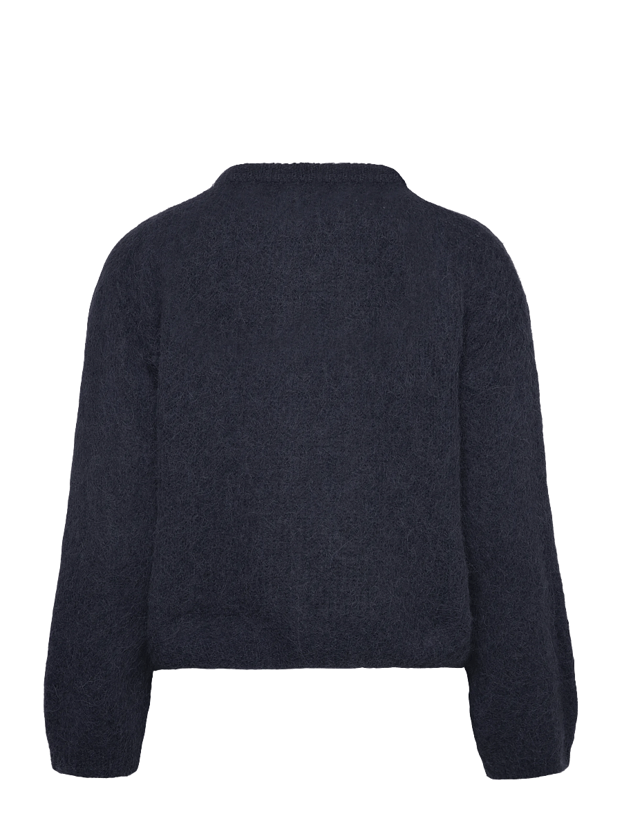 Noella - N-Kae Knit Cardigan - cardigans - navy - 2