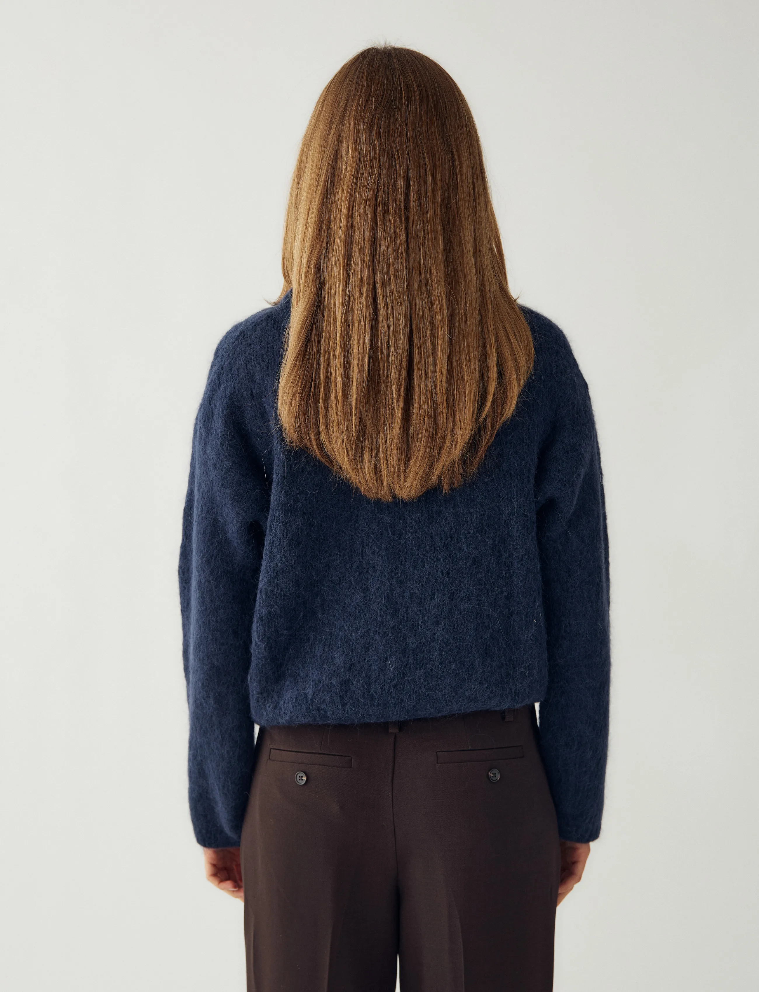 Noella - N-Kae Knit Cardigan - cardigans - navy - 3