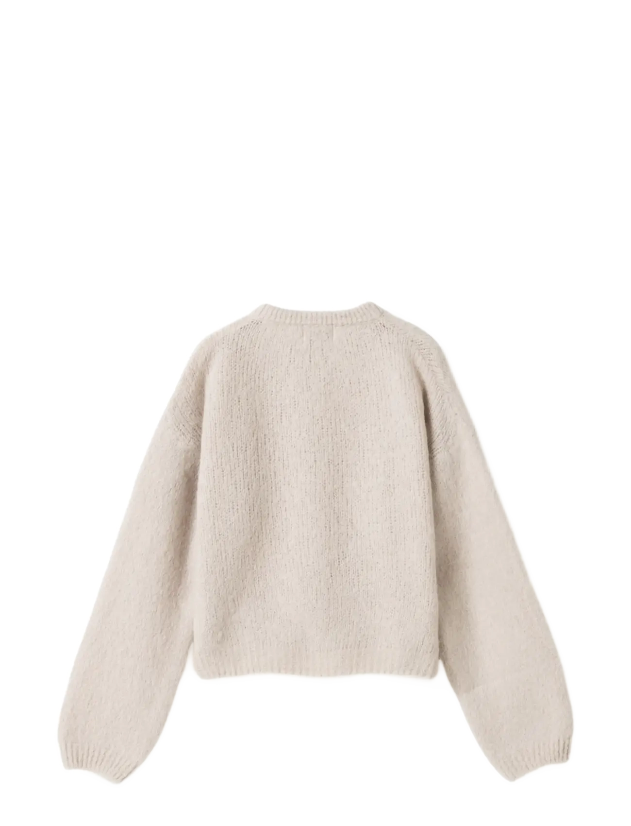 Noella - N-Kae Knit Cardigan - koftor - oyster - 2