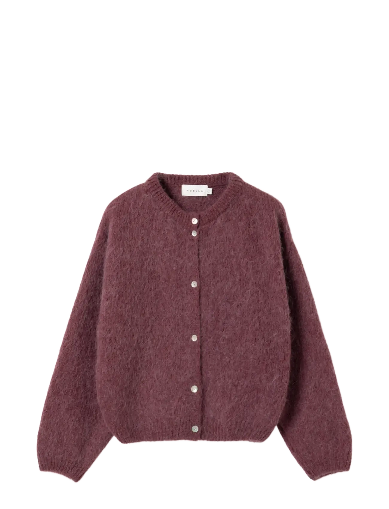 Noella - N-Kae Knit Cardigan - koftor - rust - 2
