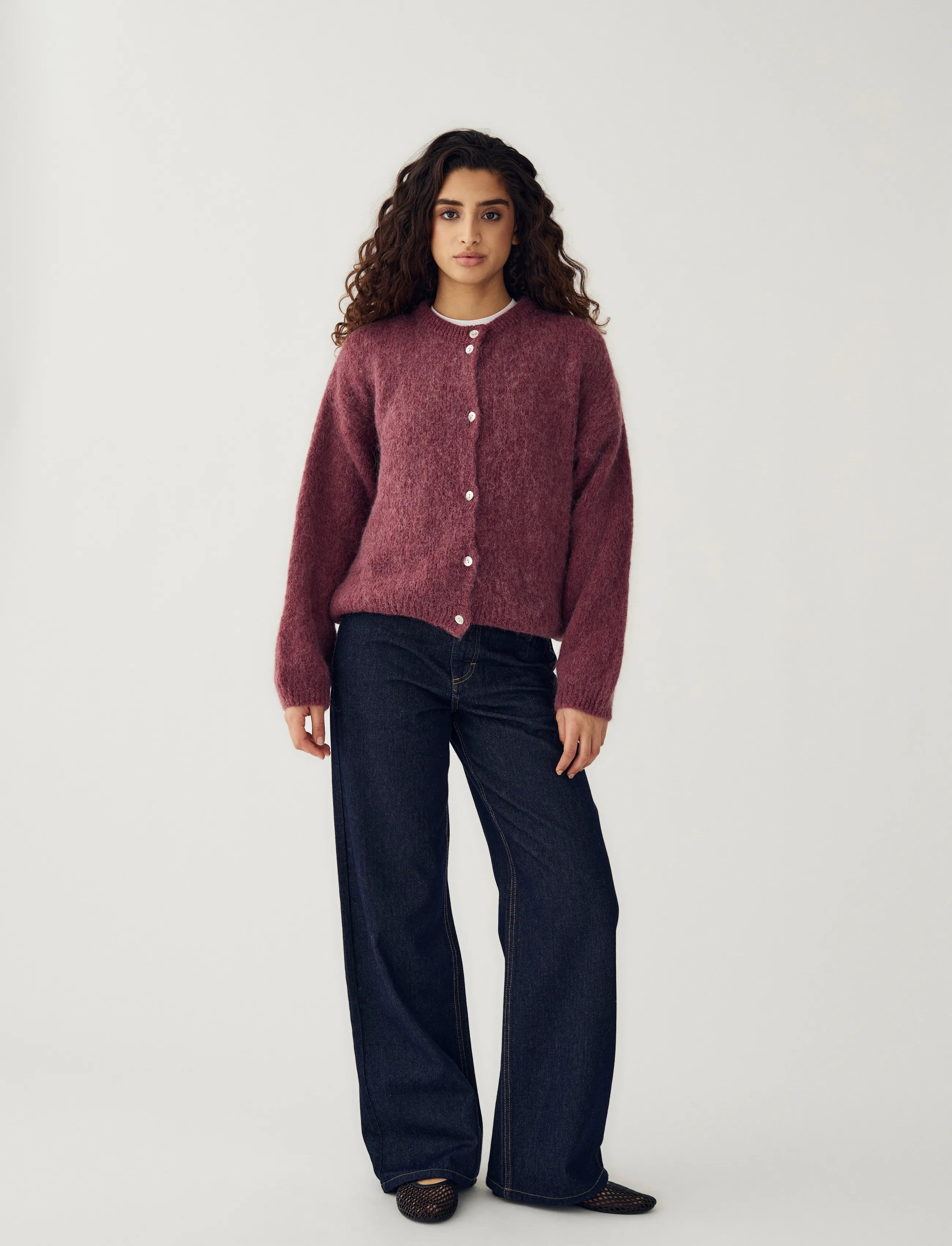 Noella - N-Kae Knit Cardigan - cardigans - rust - 3