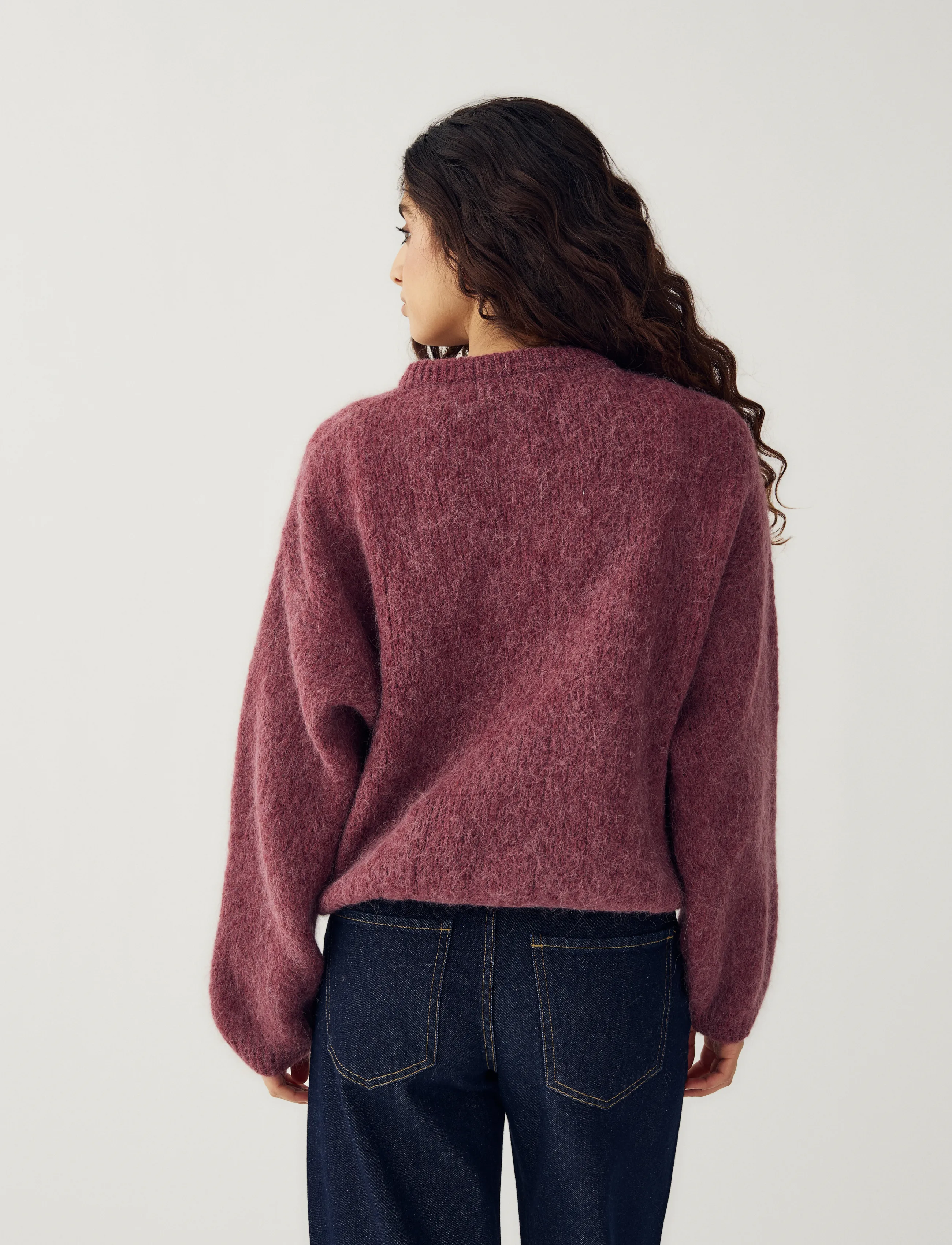 Noella - N-Kae Knit Cardigan - cardigans - rust - 5