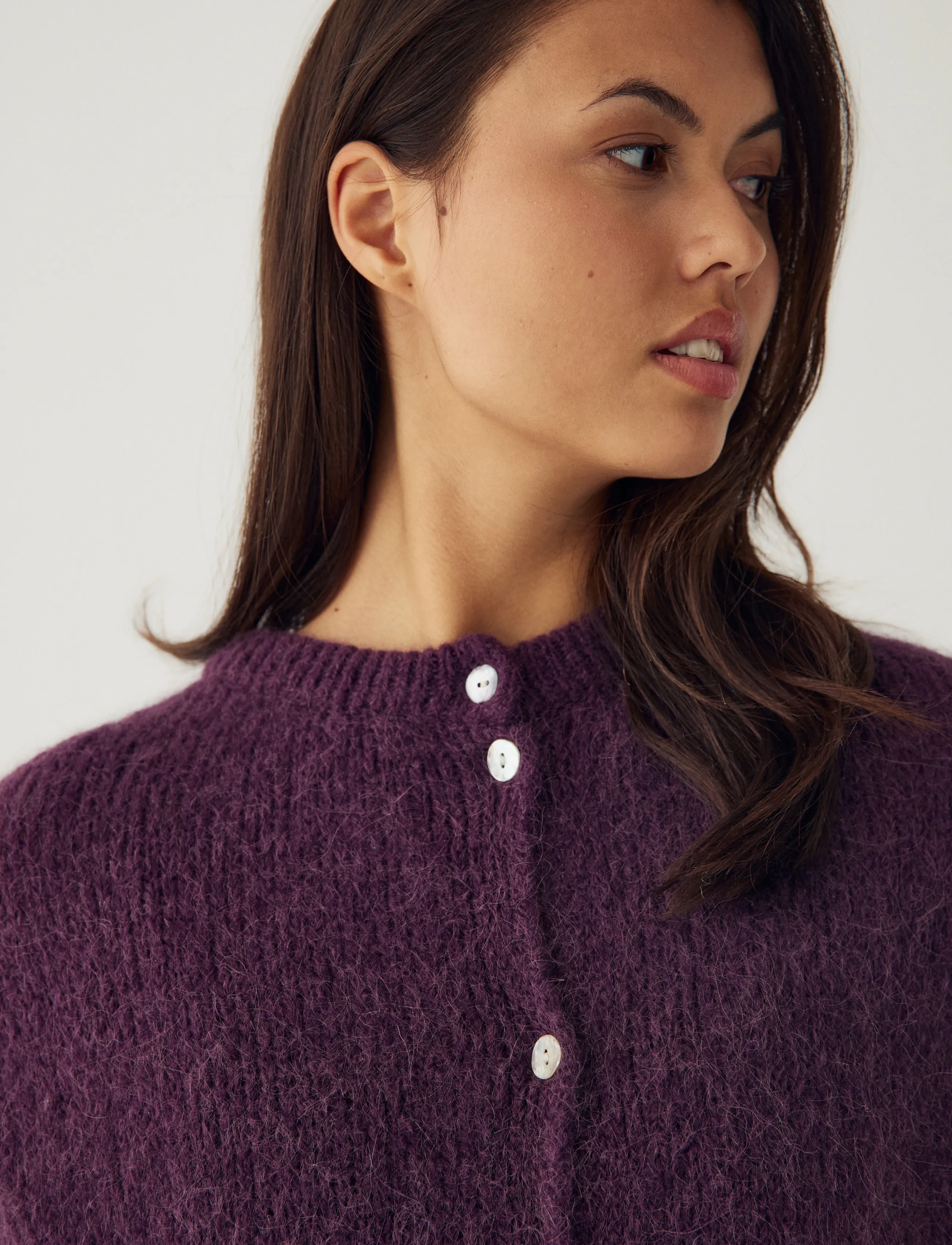 Noella - N-Kae Knit Cardigan - kardiganid - winter bloom - 3