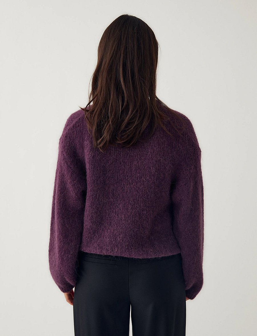 Noella - N-Kae Knit Cardigan - kardiganid - winter bloom - 4