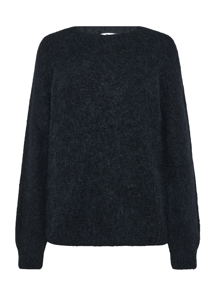 Noella - N-Latora Knit - striktrøjer - black - 0