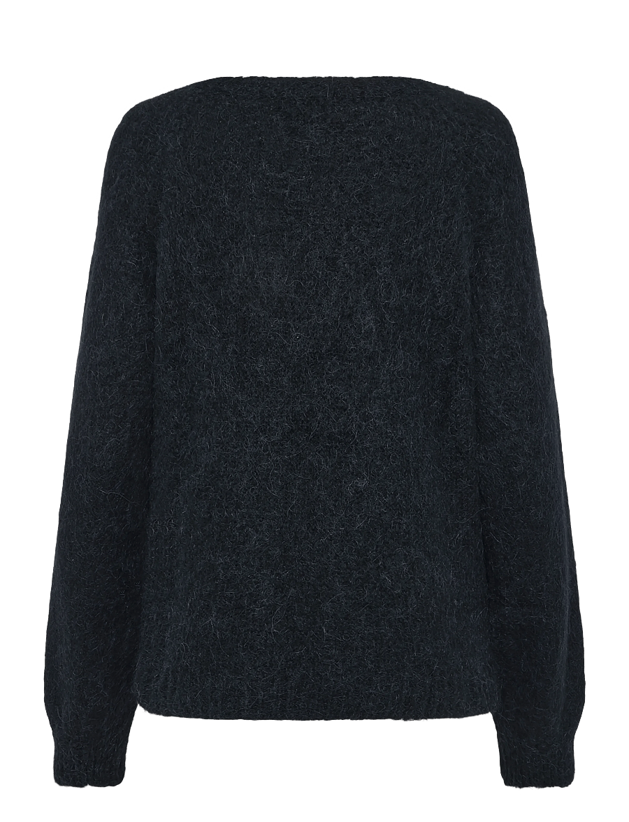 Noella - N-Latora Knit - striktrøjer - black - 1