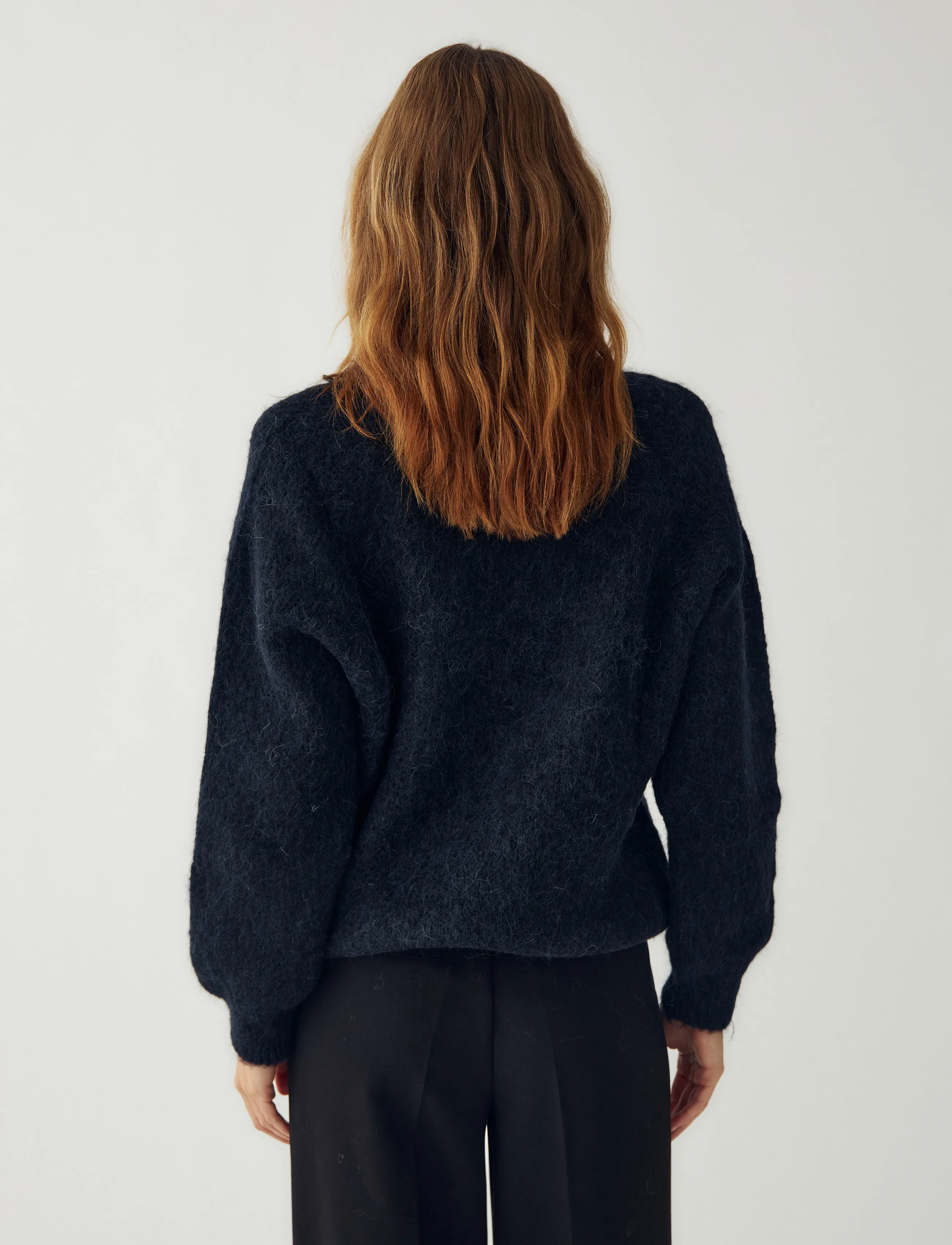 Noella - N-Latora Knit - stickade tröjor - black - 3