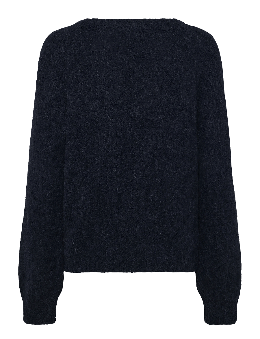 Noella - N-Latora Knit - striktrøjer - navy - 1