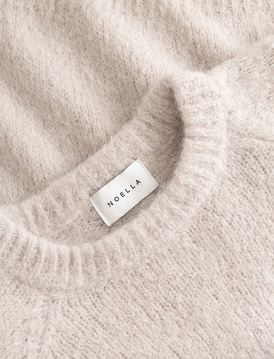 Noella - N-Latora Knit - pullover - oyster - 2