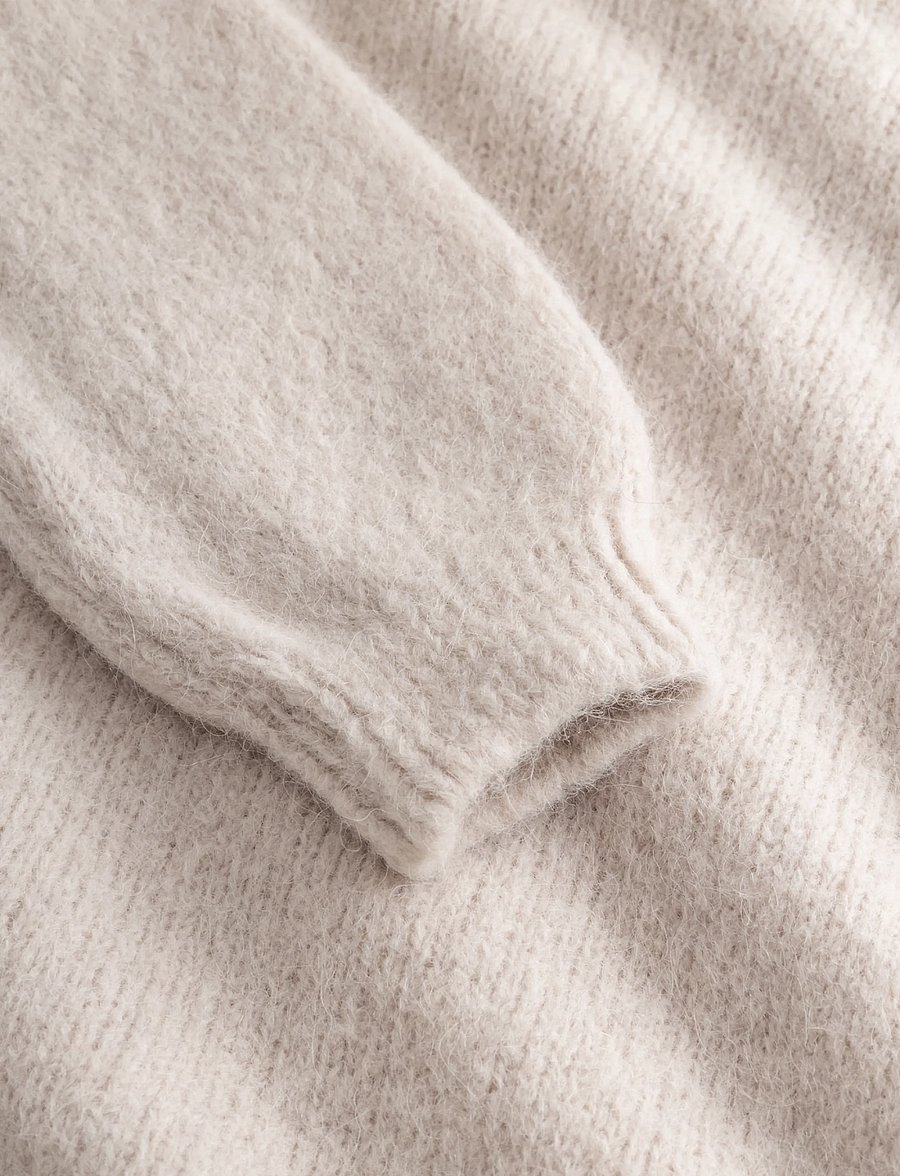 Noella - N-Latora Knit - pullover - oyster - 3