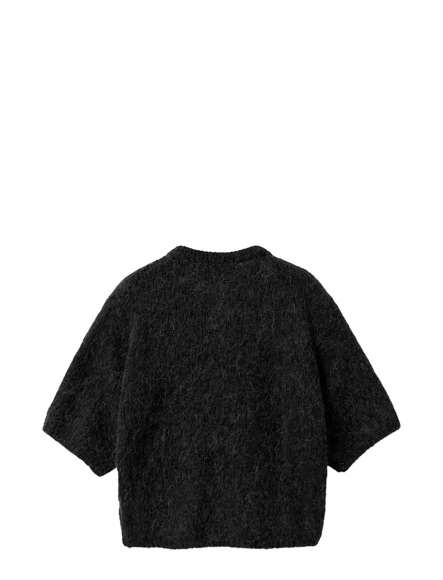 Noella - N-Kae SS Knit Cardigan - cardigans - black - 3