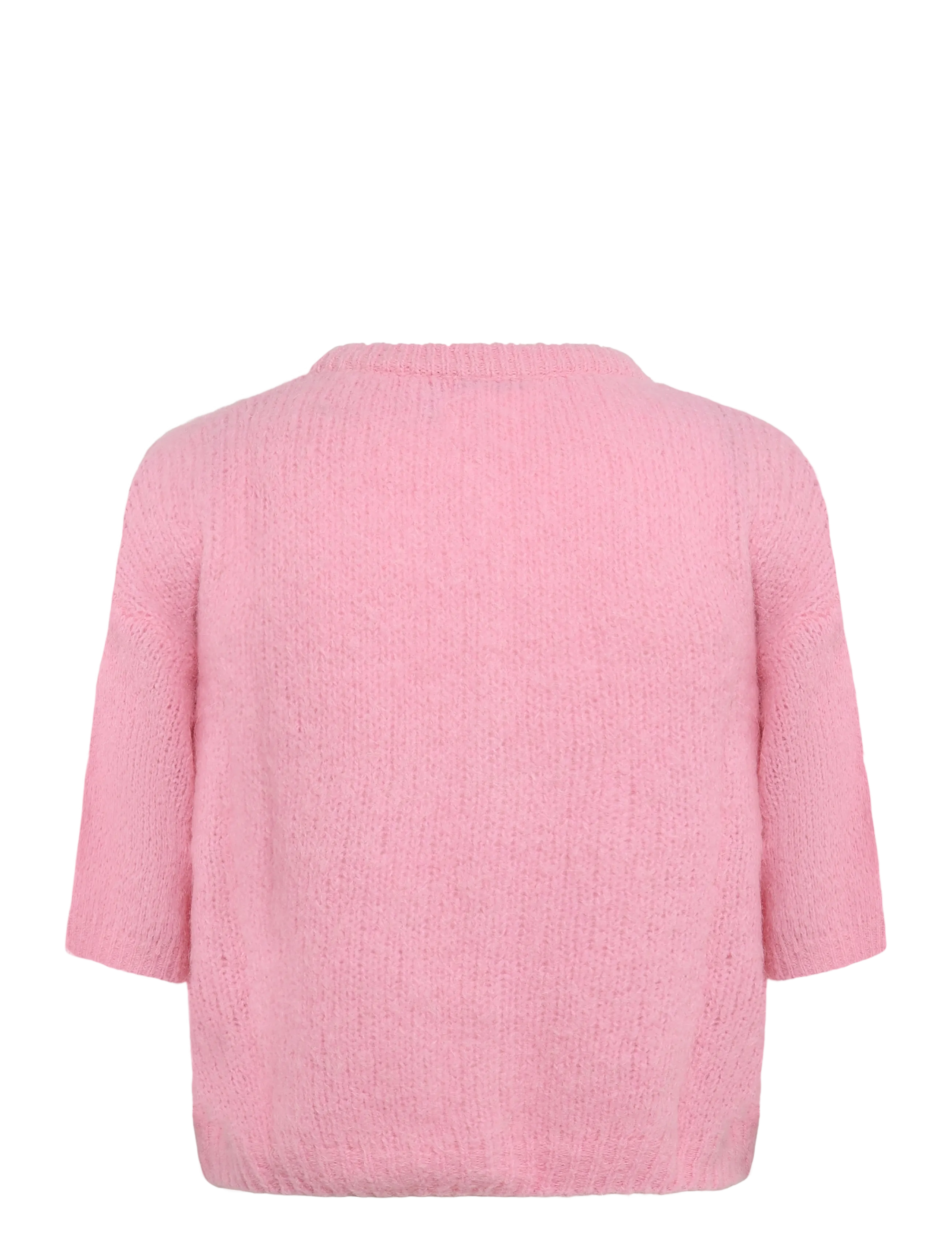 Noella - N-Kae SS Knit Cardigan - kardiganid - blush pink - 1