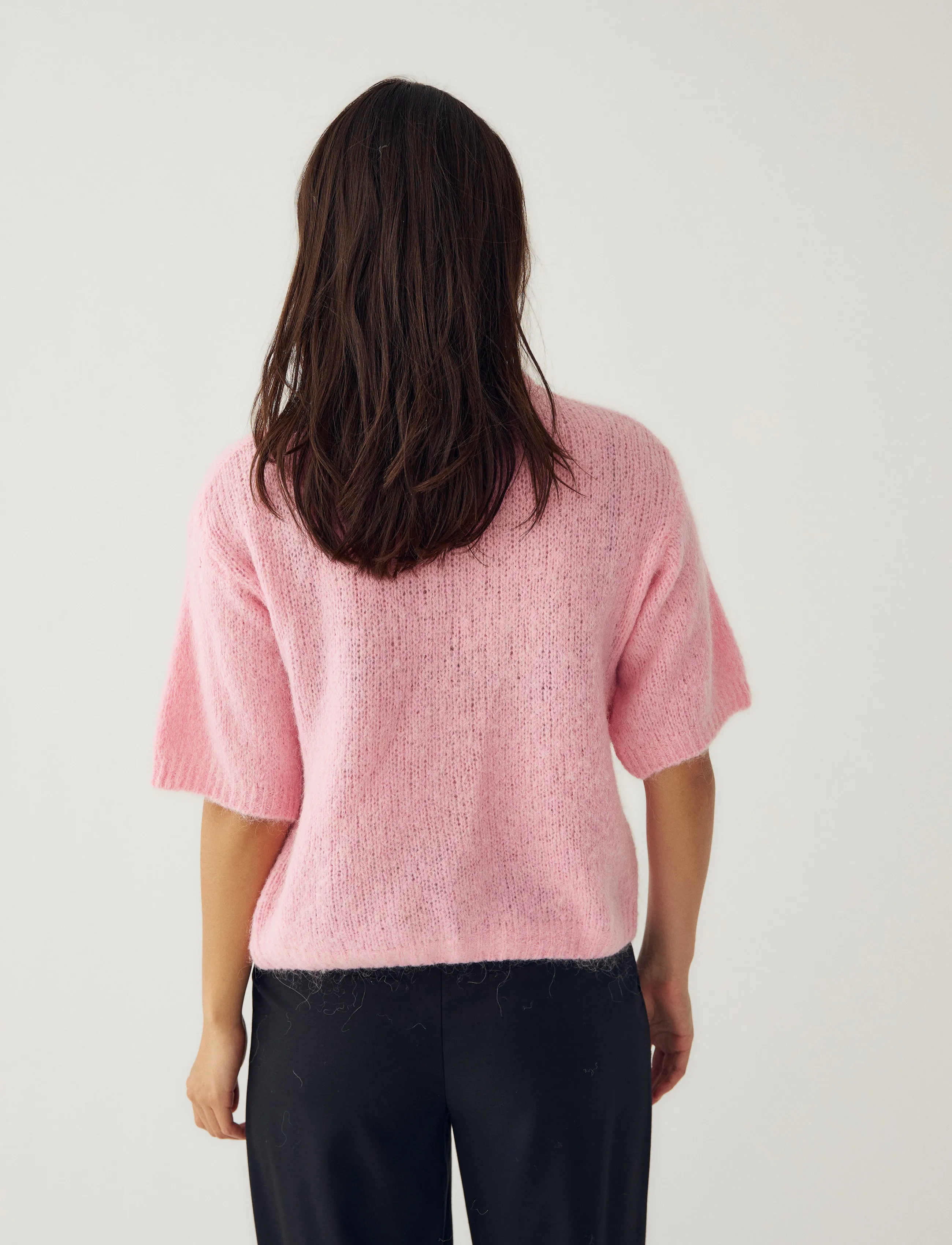 Noella - N-Kae SS Knit Cardigan - strickjacken - blush pink - 3
