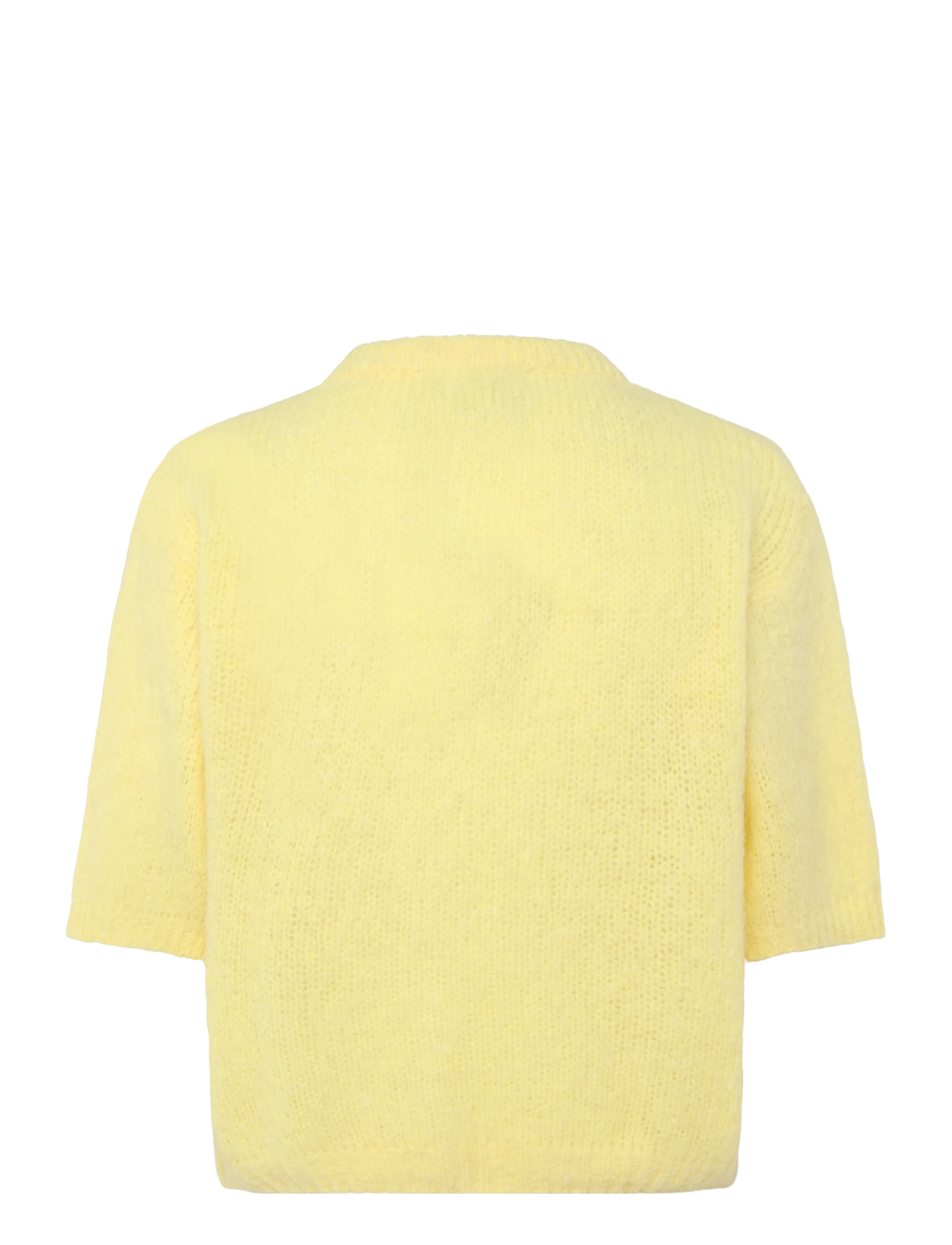 Noella - N-Kae SS Knit Cardigan - cardigans - butter yellow - 2