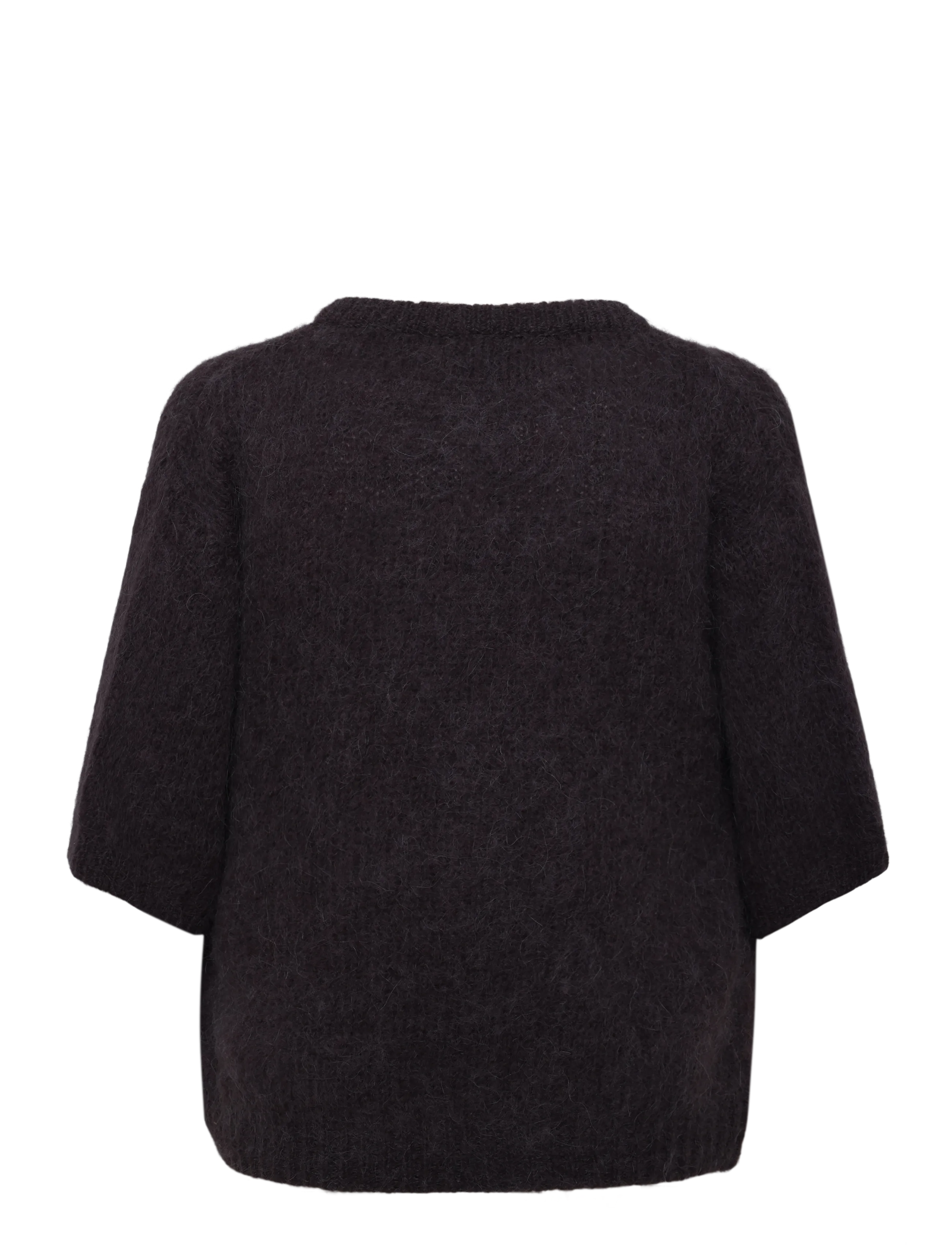 Noella - N-Kae SS Knit Cardigan - kardiganid - chocolate - 1