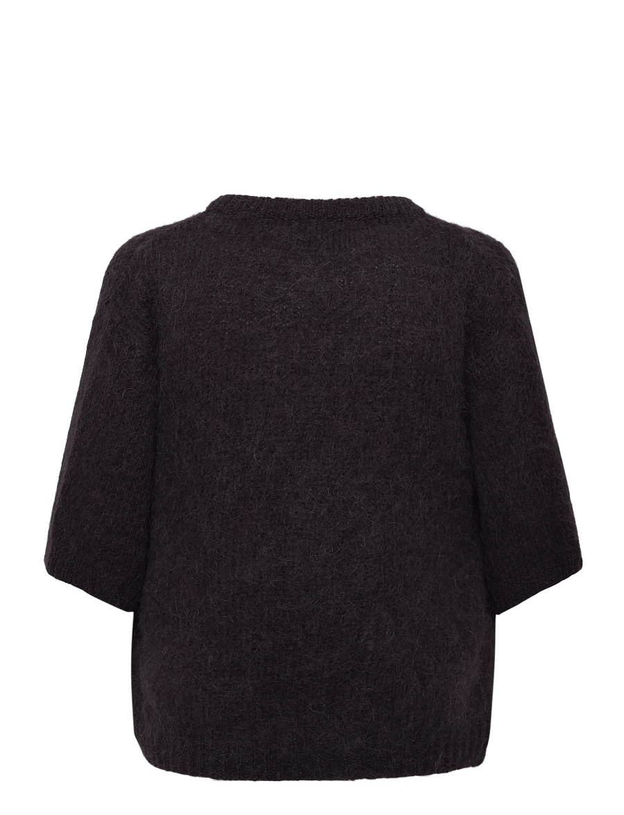 Noella - N-Kae SS Knit Cardigan - kardiganid - chocolate - 1