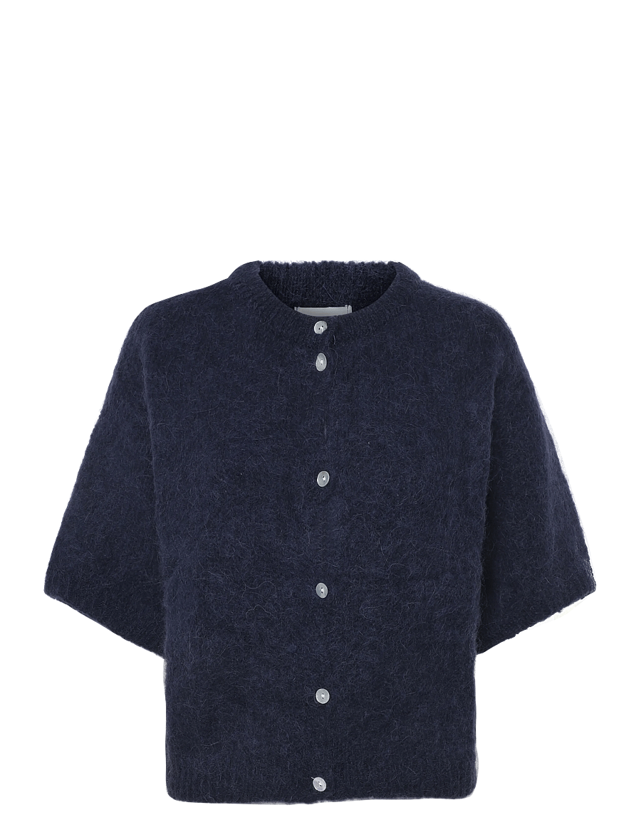 Noella - N-Kae SS Knit Cardigan - strickjacken - navy - 1
