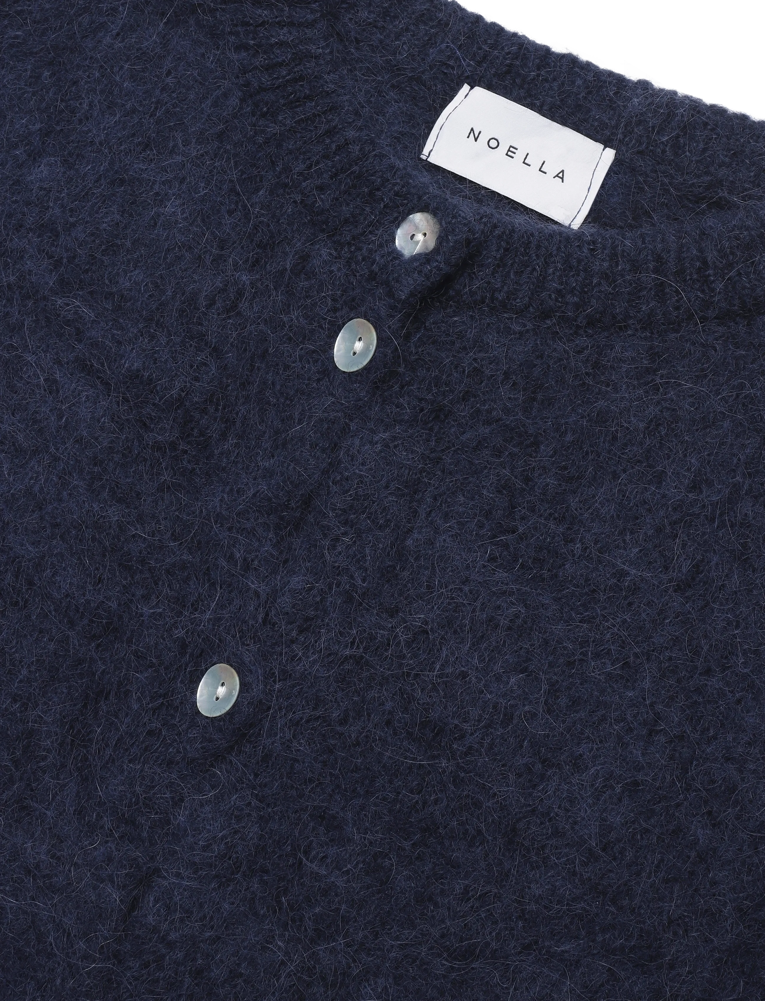 Noella - N-Kae SS Knit Cardigan - cardigans - navy - 2
