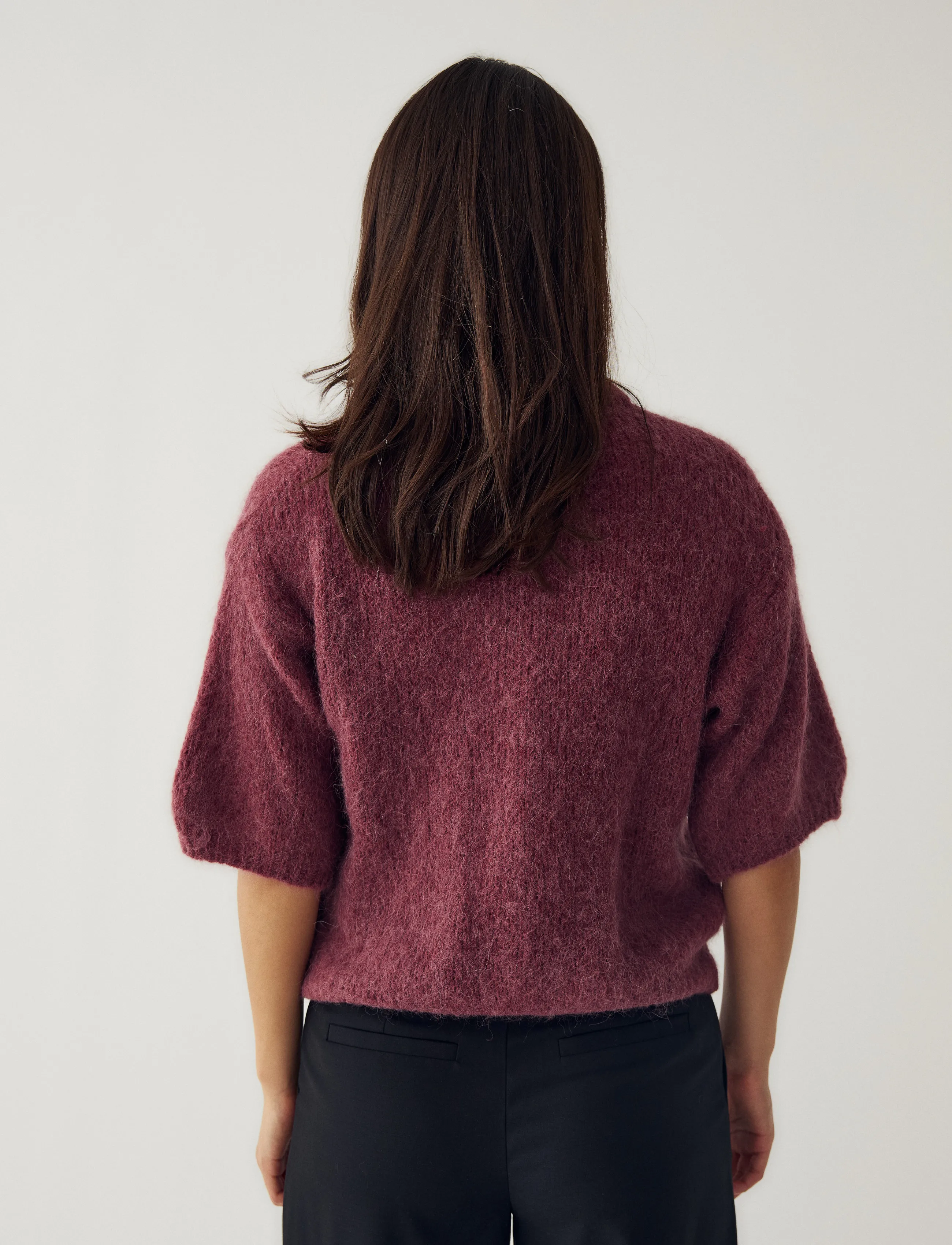 Noella - N-Kae SS Knit Cardigan - strickjacken - rust - 3