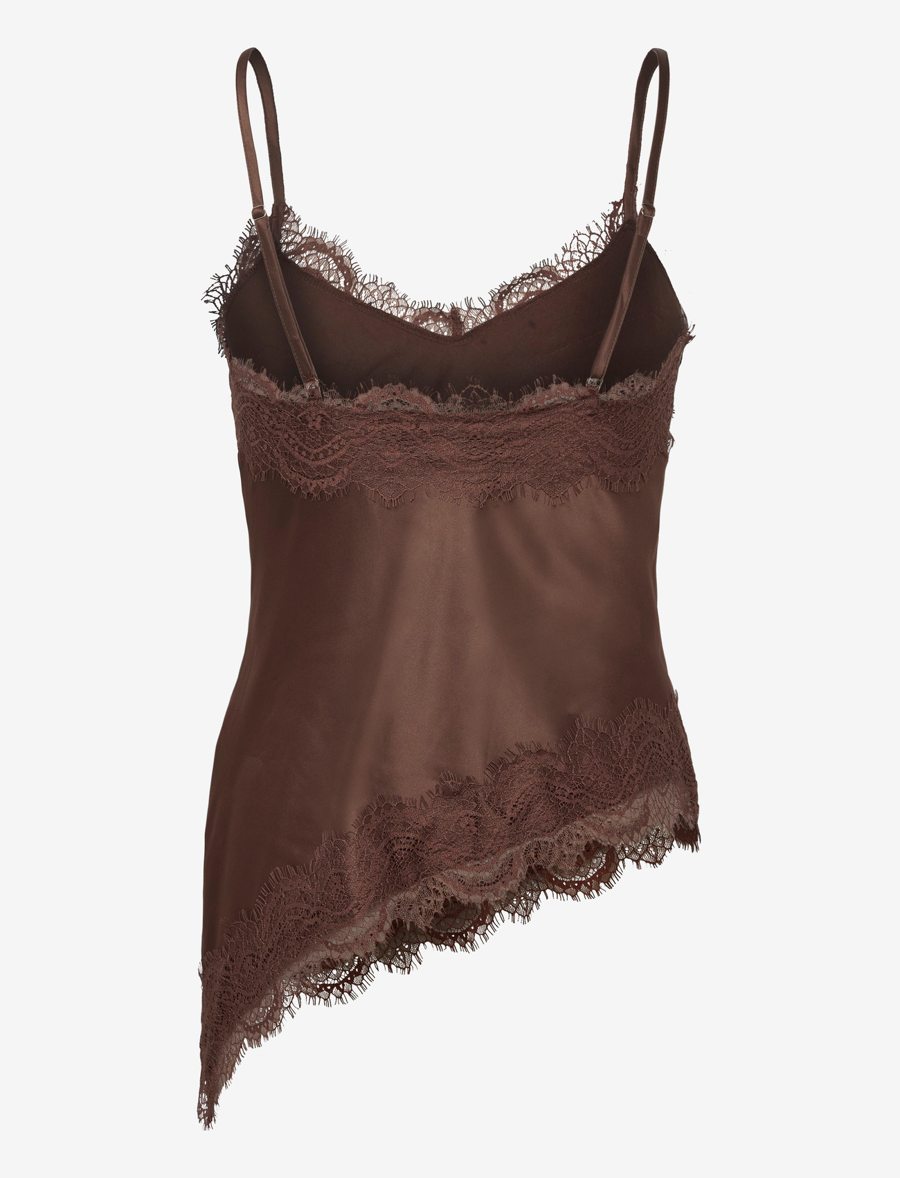 Noella - N-Minne Blouse - Ärmellose blusen - chocolate - 1