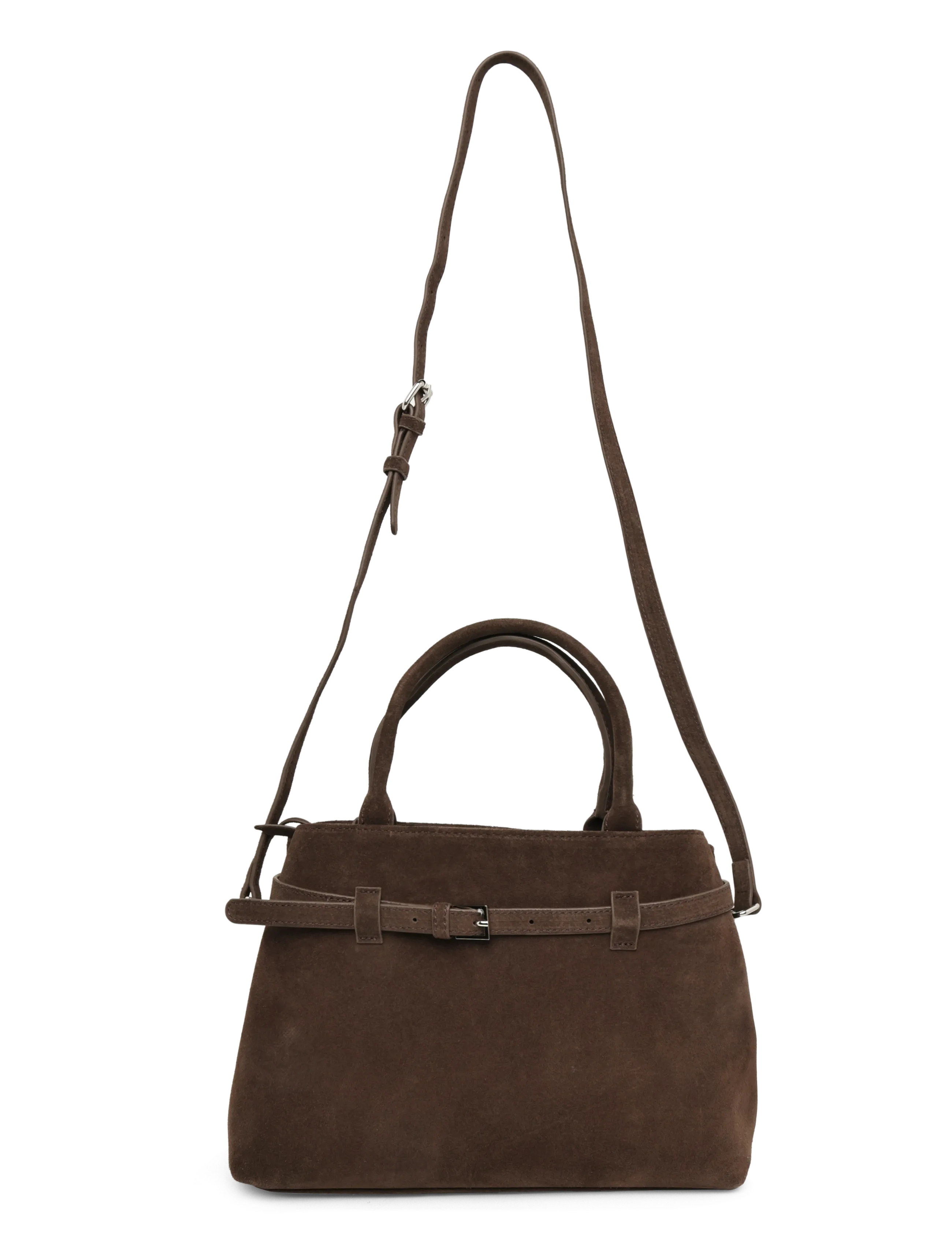 Noella Macie Bag Real Suede - Kotid - ASH / brown