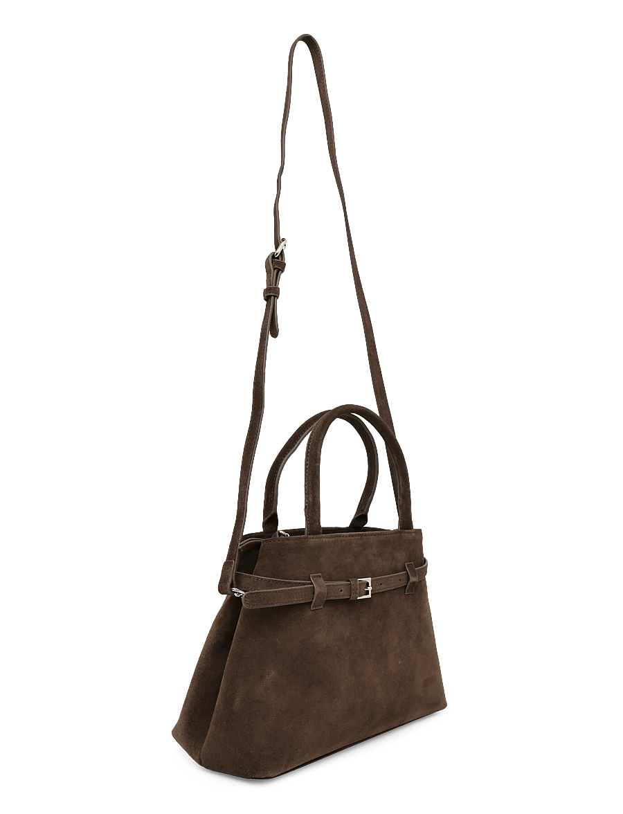 Noella - Macie Bag Real Suede - moetrendid - ash - 2