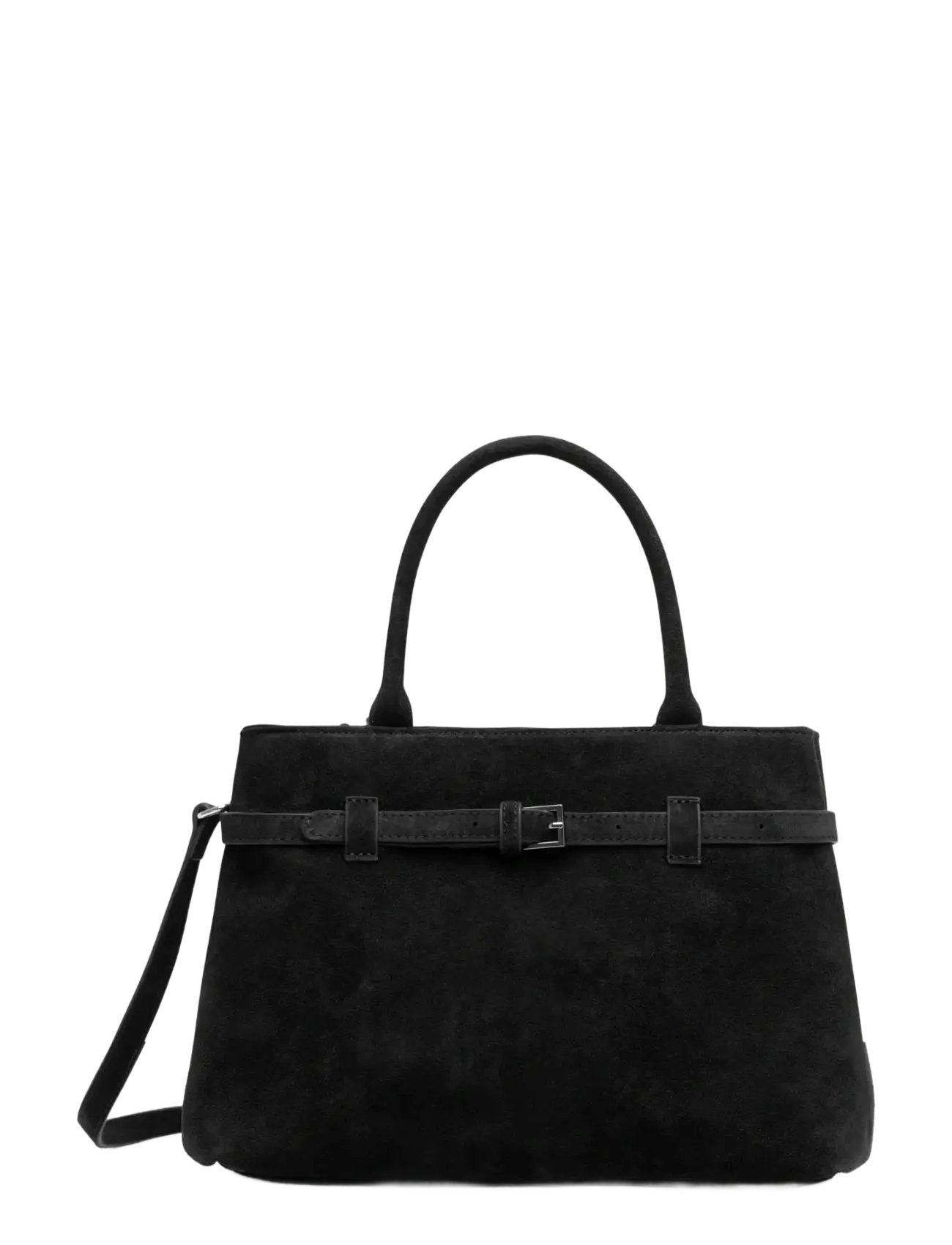 Noella Macie Bag Real Suede, Kvinder, Topgrebstaske, Sort, Str: ONE SIZE