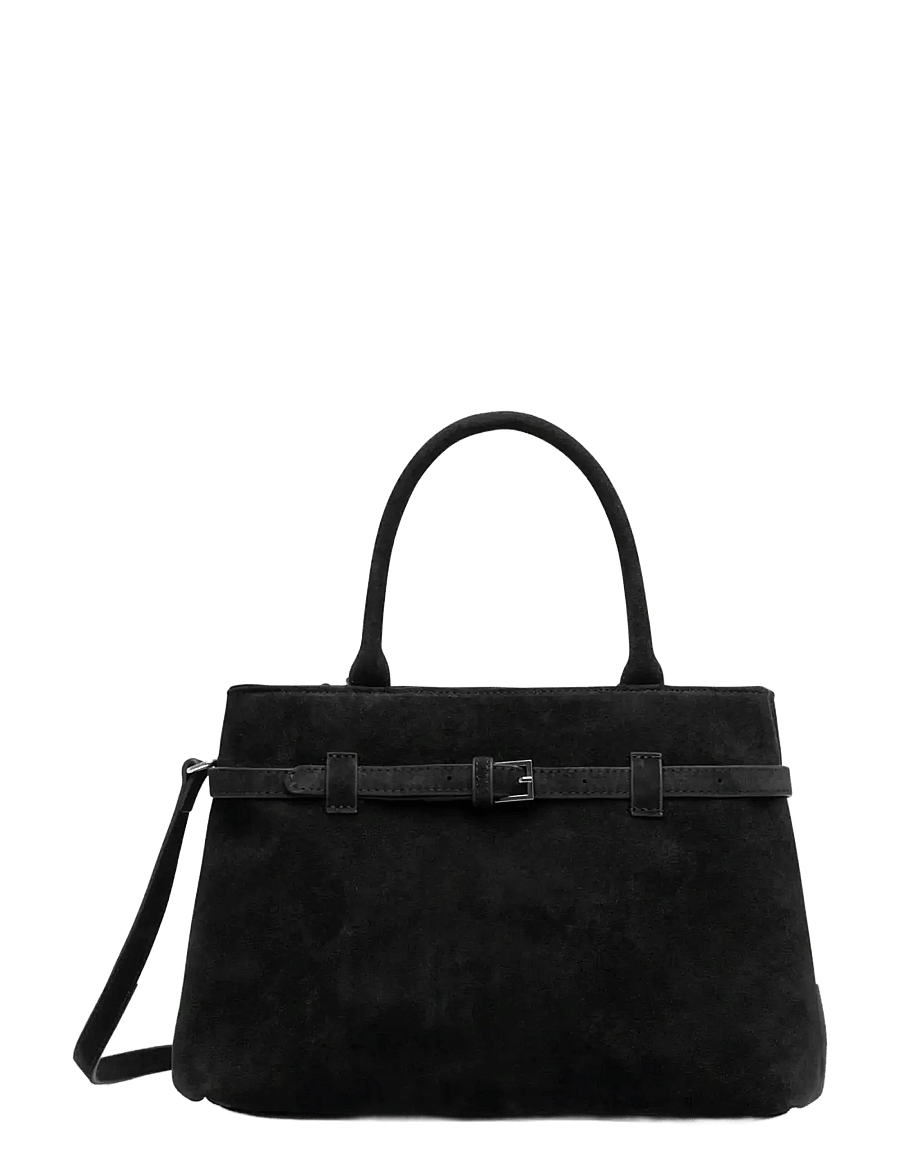 Noella - Macie Bag Real Suede - modetrends - black - 0