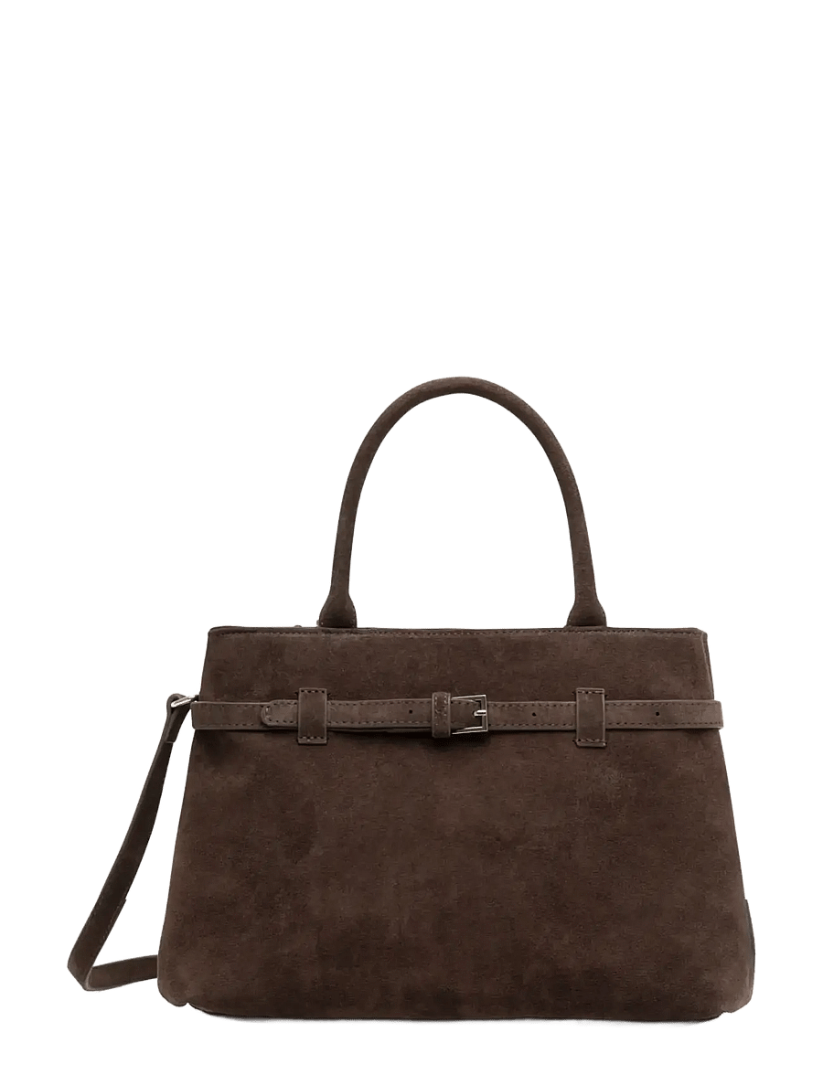 Noella - Macie Bag Real Suede - basics - chocolate - 1