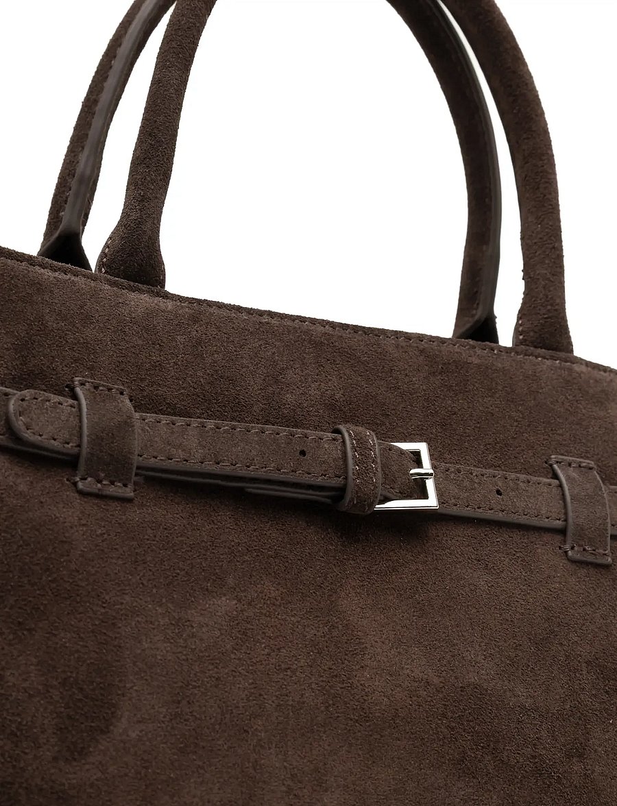 Noella - Macie Bag Real Suede - basics - chocolate - 3