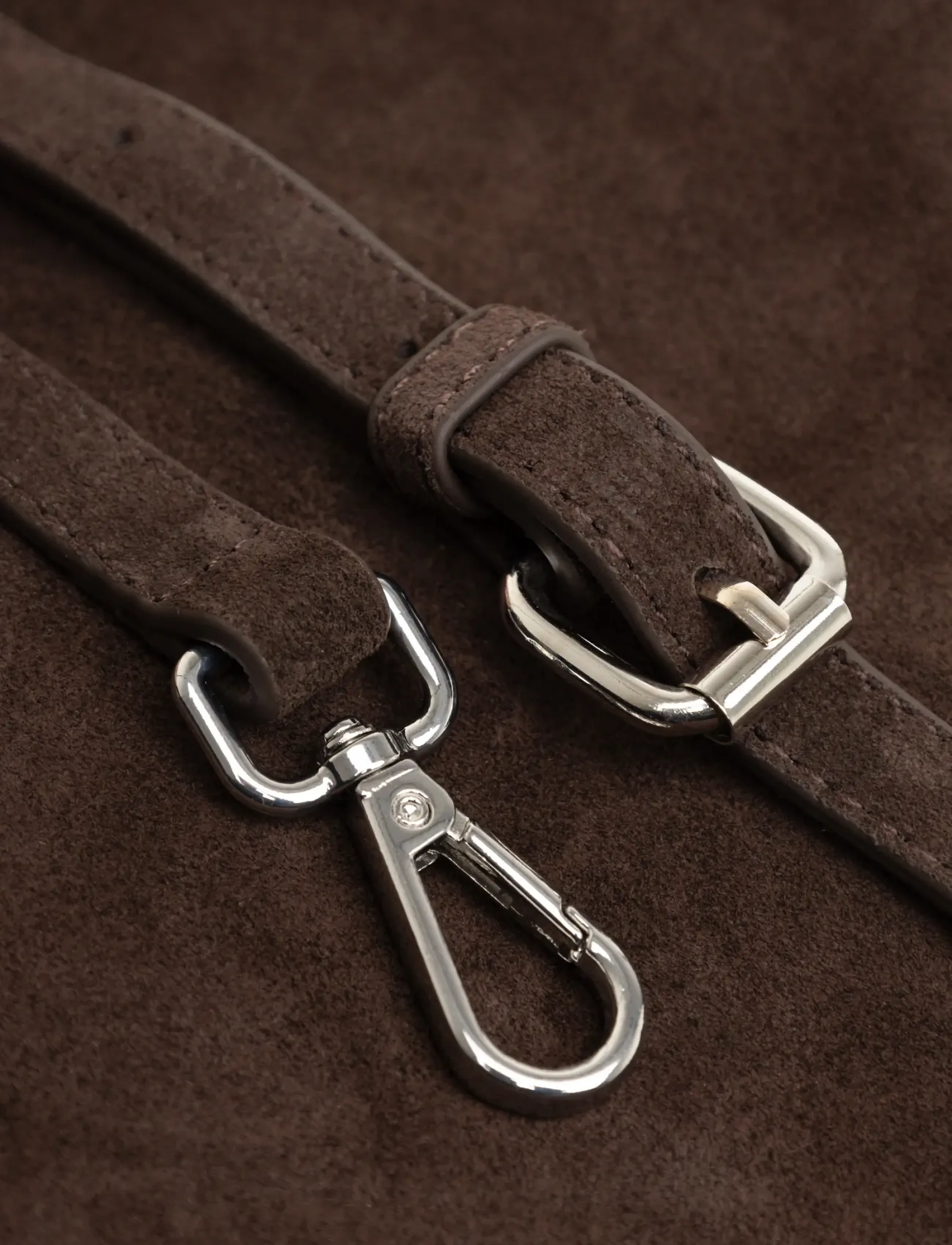 Noella - Macie Bag Real Suede - basics - chocolate - 4