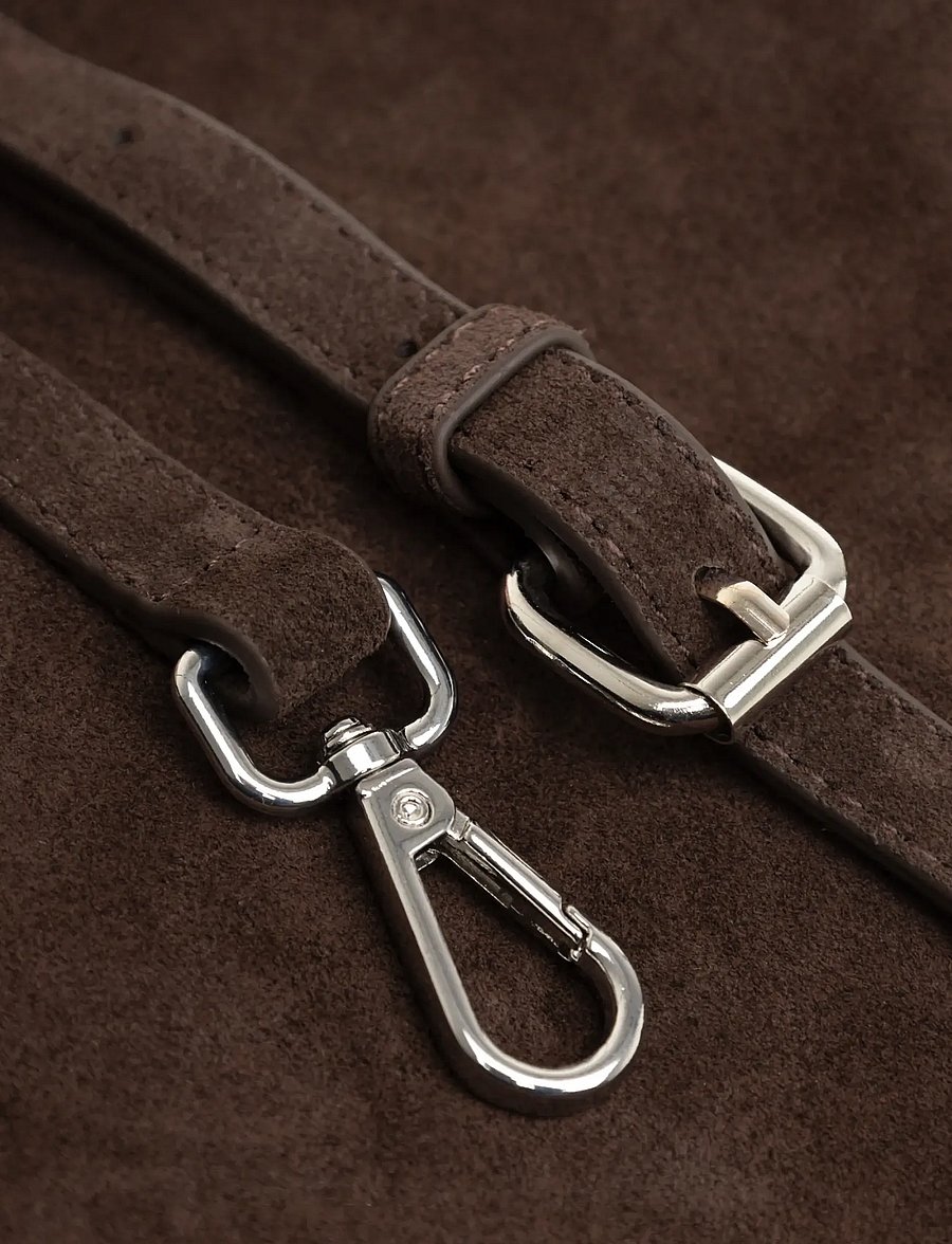 Noella - Macie Bag Real Suede - basics - chocolate - 4