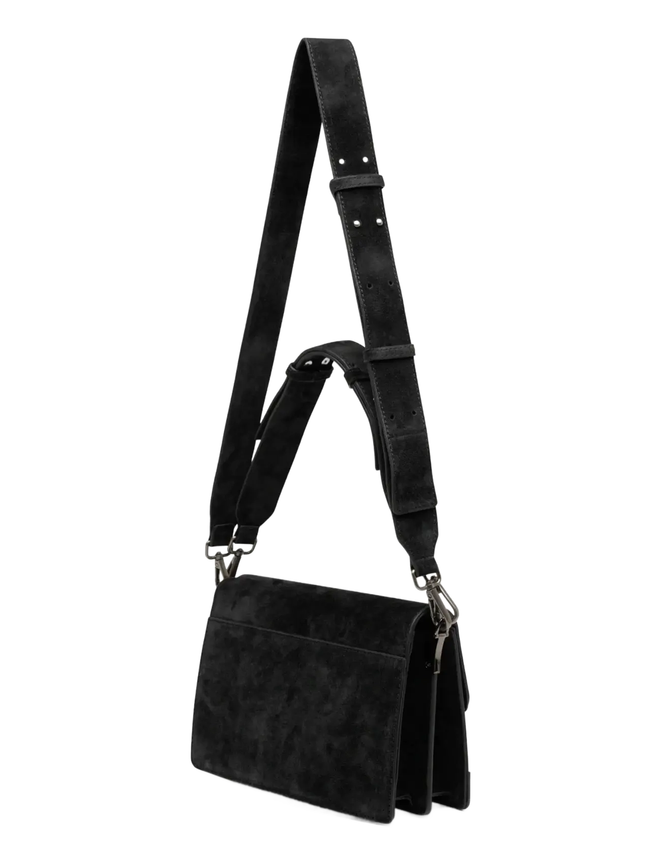 Noella - Adele Bag Real Suede - basics - black - 1