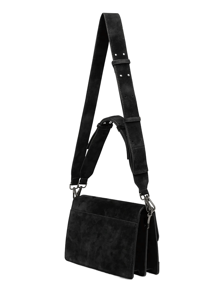 Noella - Adele Bag Real Suede - basics - black - 1