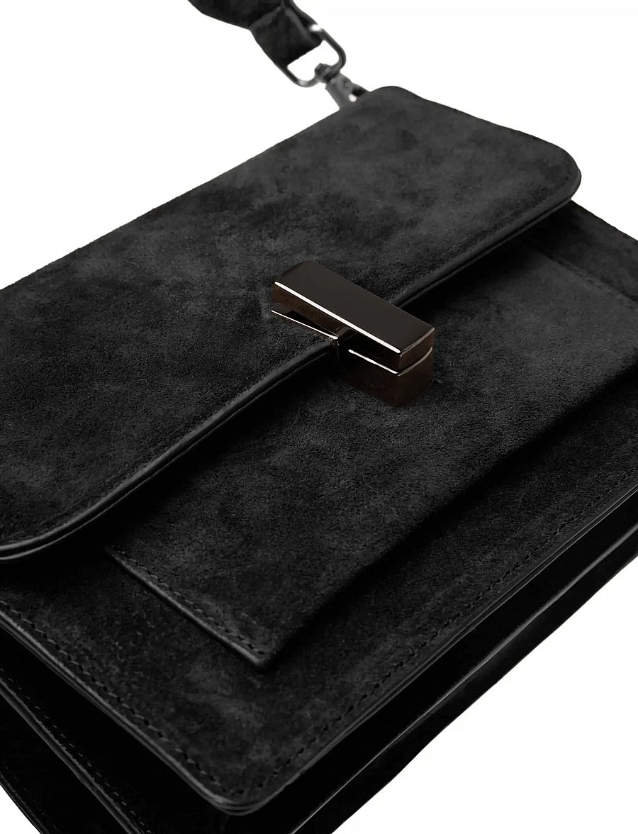 Noella - Adele Bag Real Suede - basics - black - 2