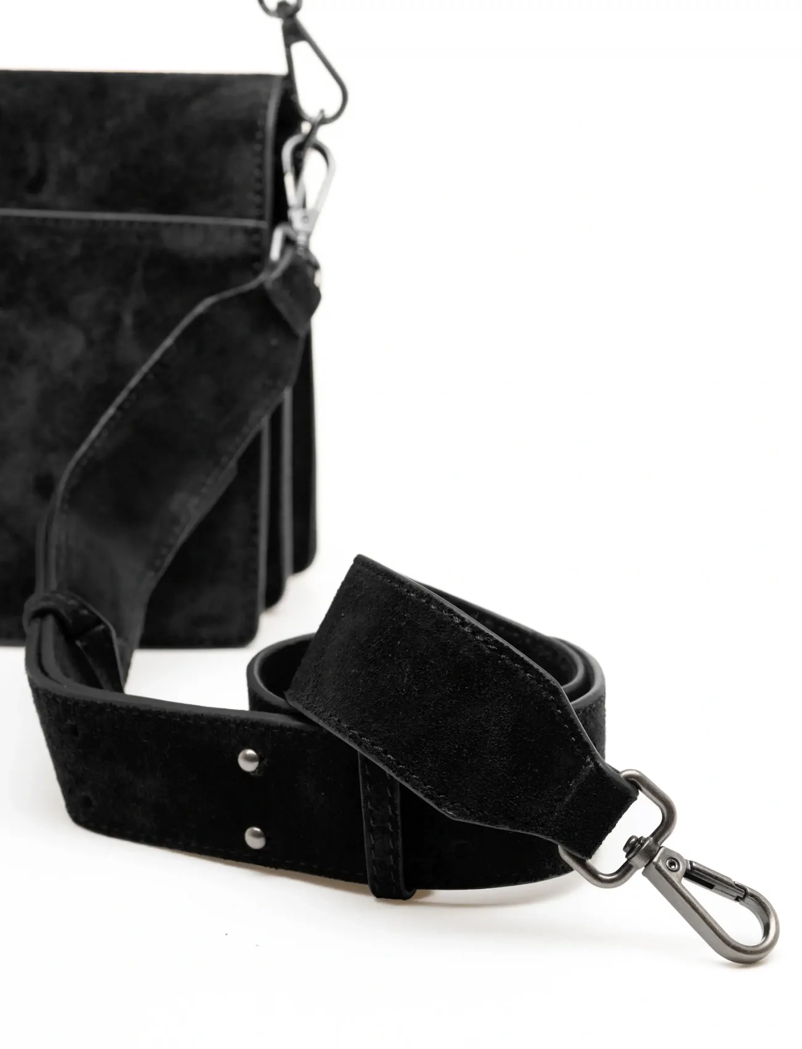 Noella - Adele Bag Real Suede - basics - black - 3