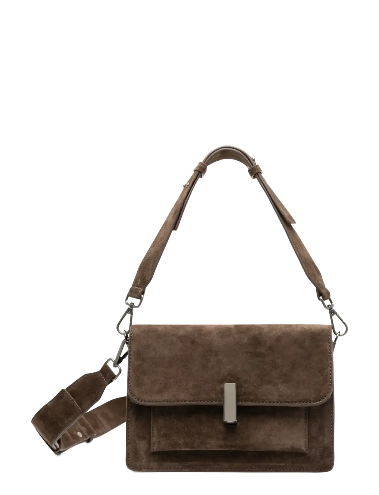 NOELLA Adele Tasche Real Wildleder Braun - One Size - Damen