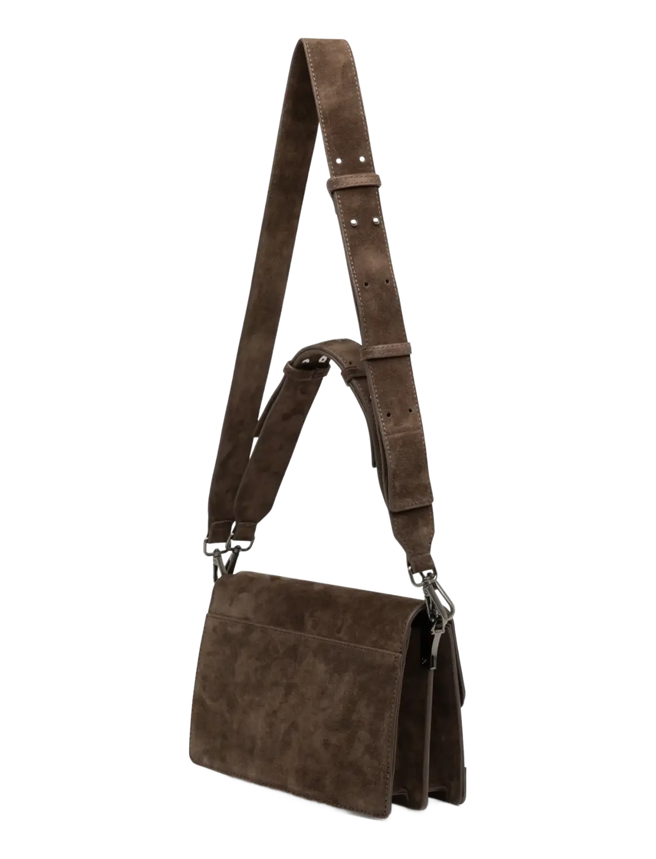 Noella - Adele Bag Real Suede - põhirõivad - chocolate - 2