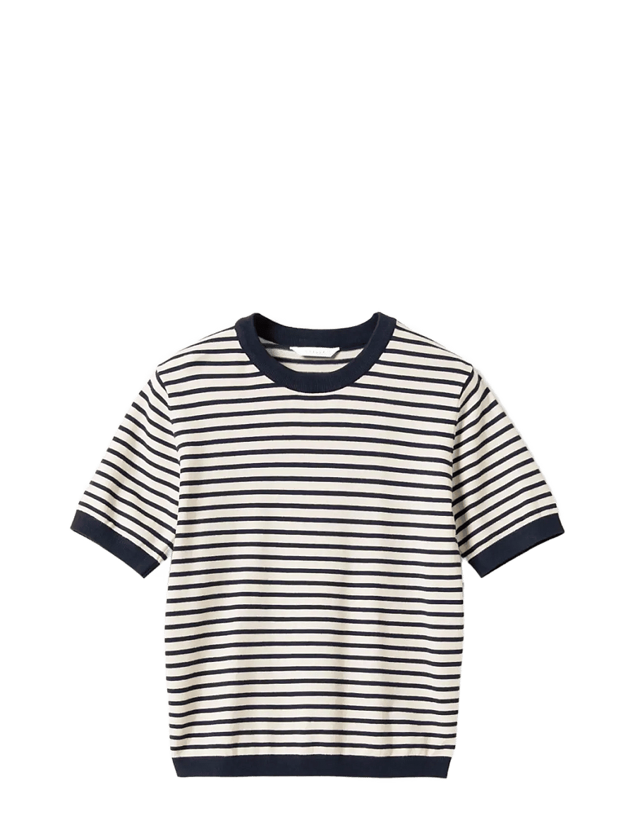 Noella - N-Muna Knit - marškinėliai - dannia blue stripe - 1