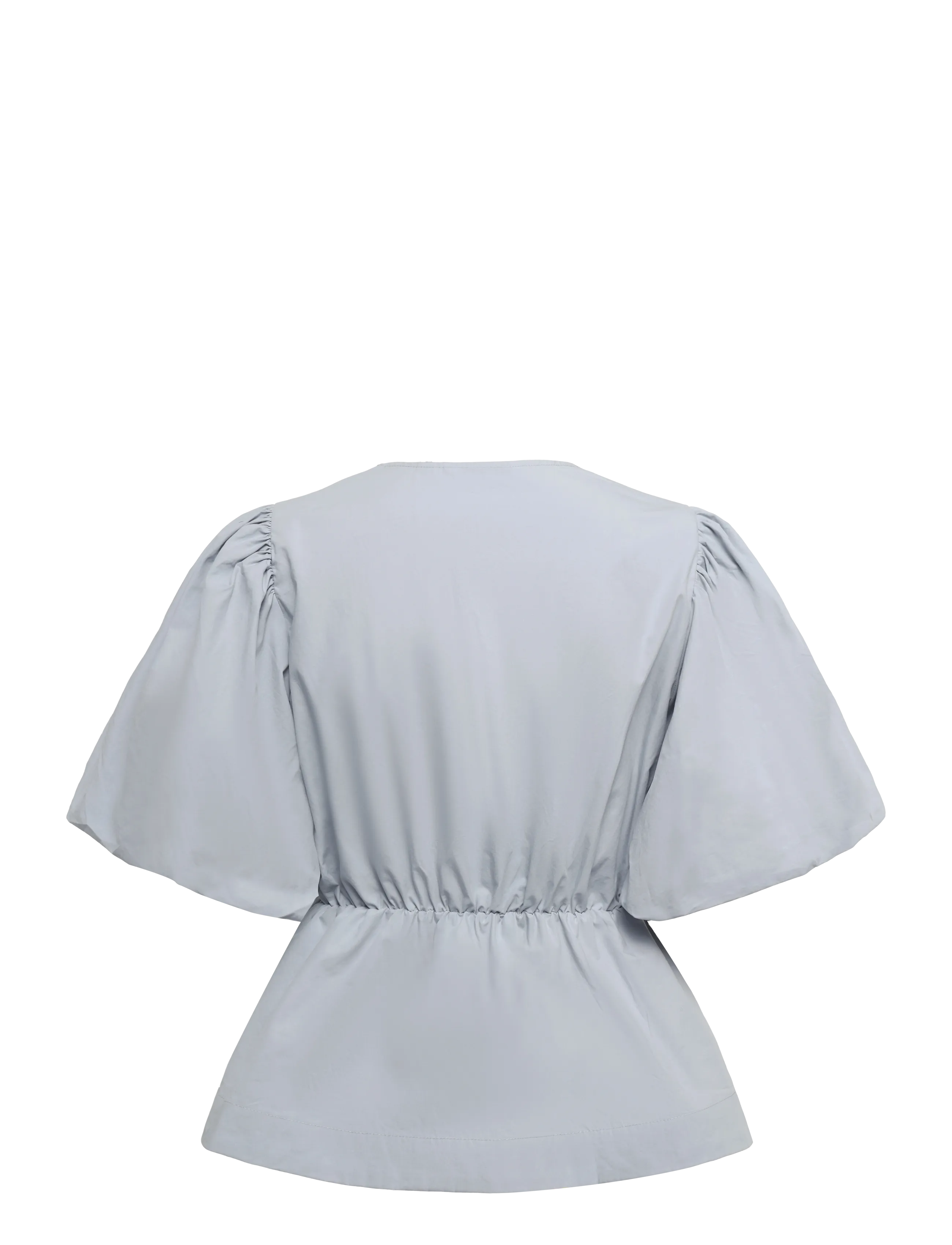 Noella - N-Magdalena Blouse - short-sleeved blouses - dusty blue - 2