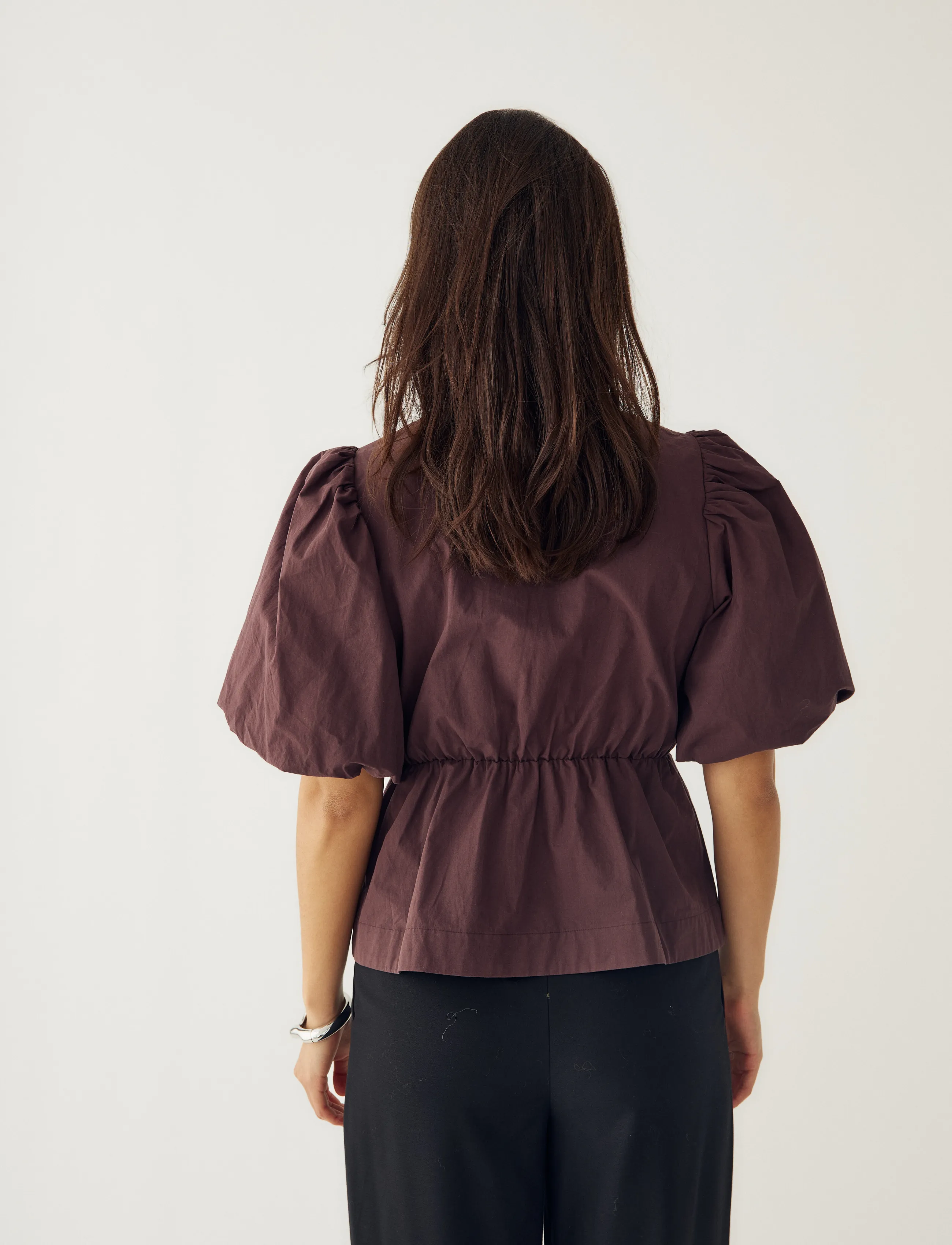 Noella - N-Magdalena Blouse - kurzärmelige blusen - winter bloom - 4