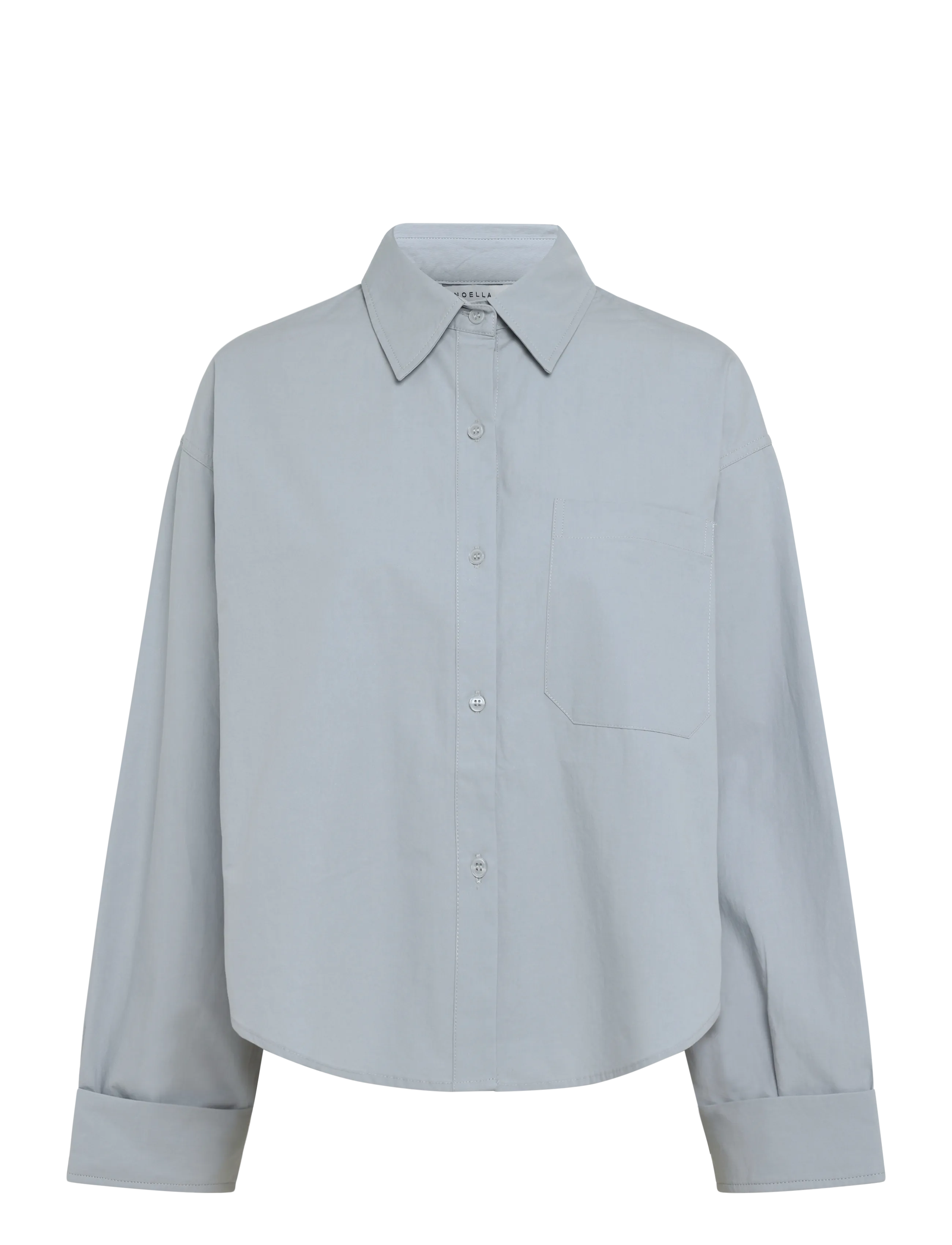 Noella N-Marlon C Shirt - Tänapäevane naiselikkus - DUSTY BLUE / grey