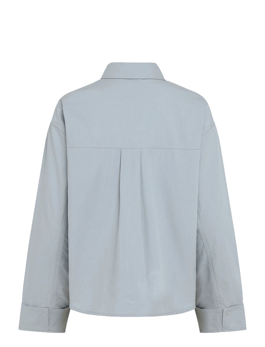 Noella - N-Marlon C Shirt - pikkade varrukatega särgid - dusty blue - 1