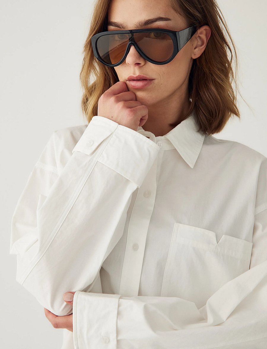Noella - N-Marlon C Shirt - koszule z długimi rękawami - white - 5