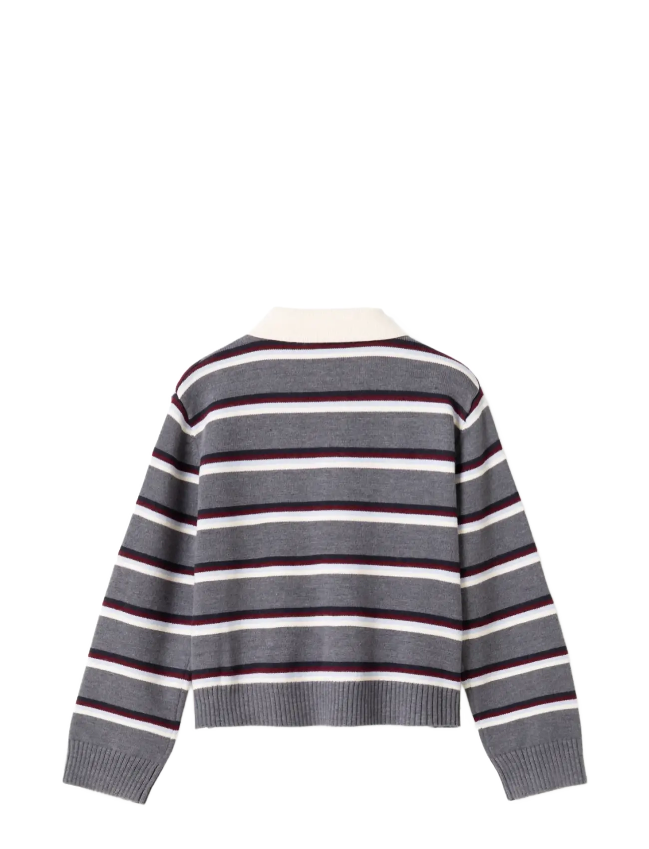 Noella - N-Merryll Knit - stickade tröjor - delissa grey stripe - 2